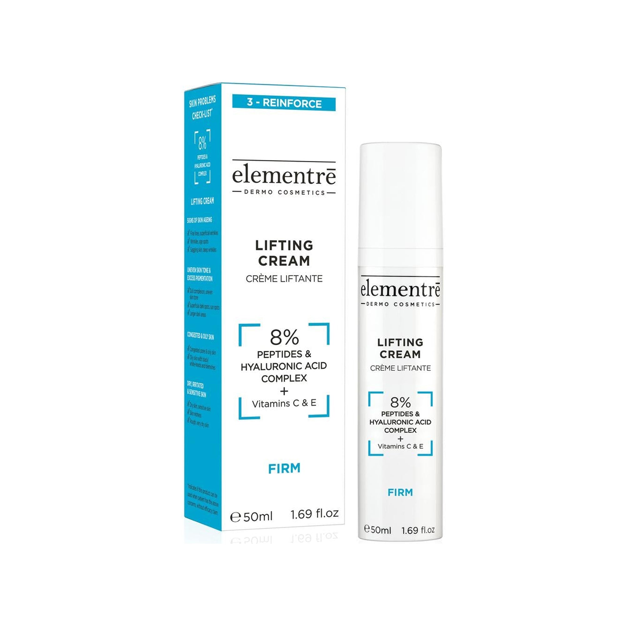 8% Peptides & Hyaluronic Acid Lifting Cream - Filler Lux