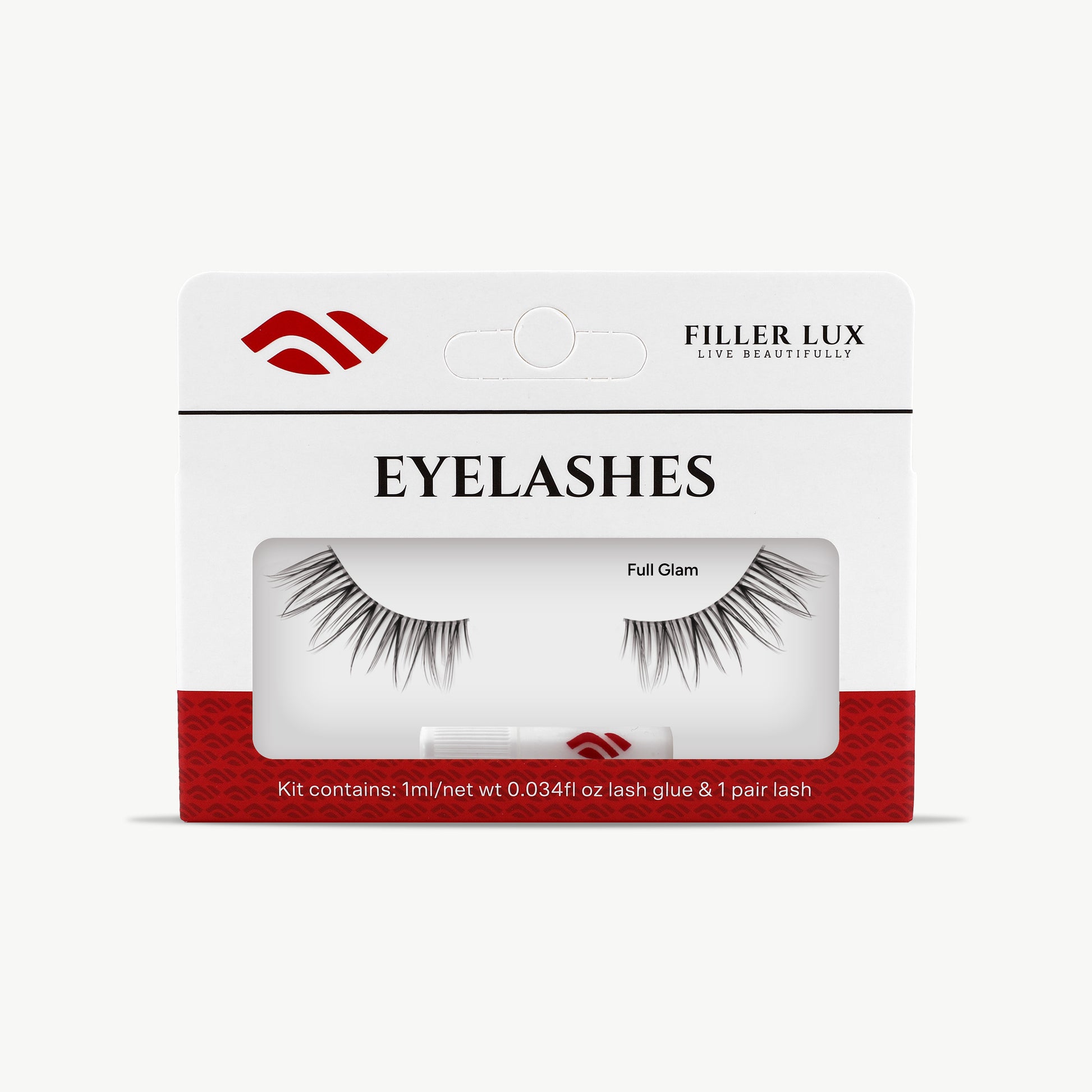 Full Glam False Eyelashes - Filler Lux