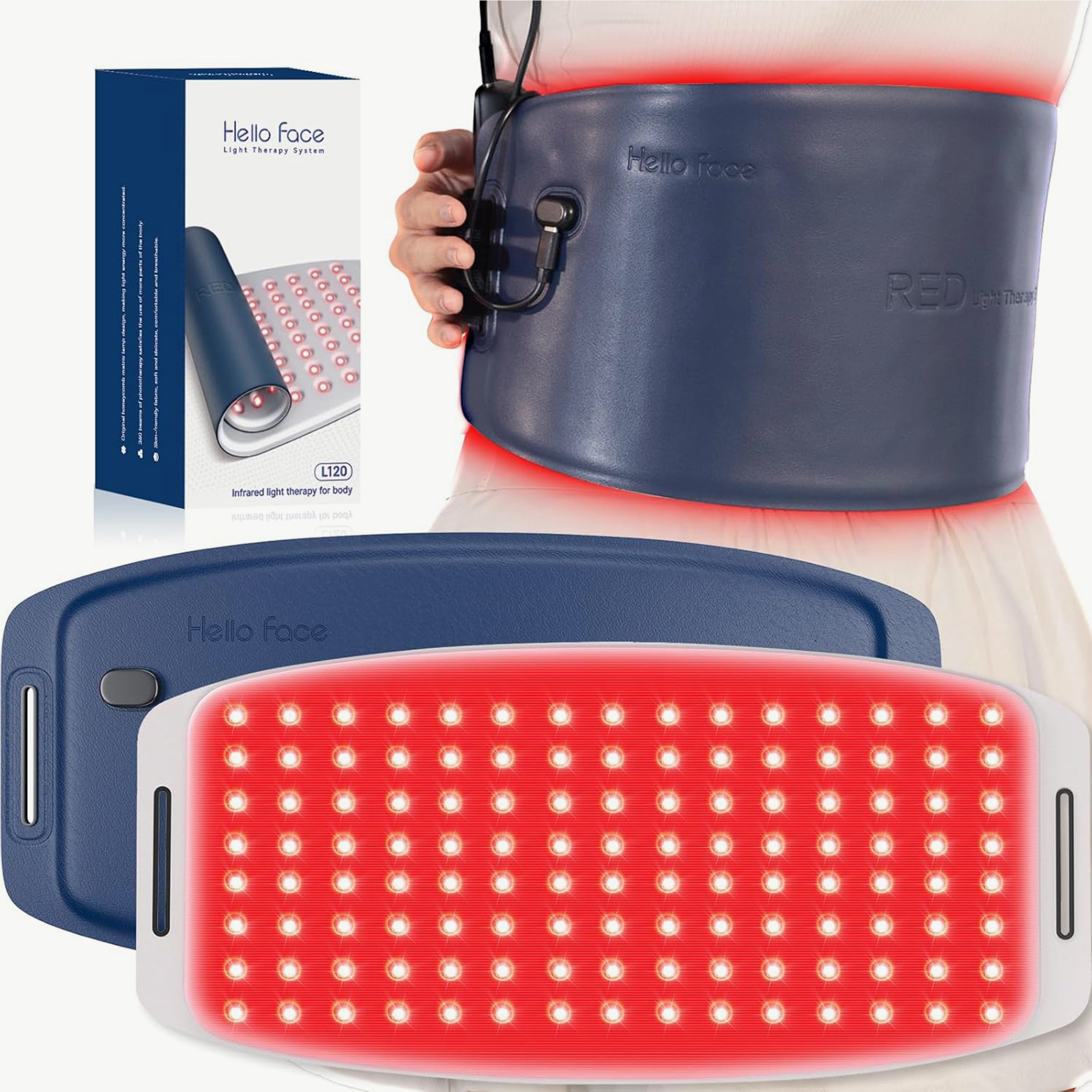 LED Light Therapy Belt - Filler Lux