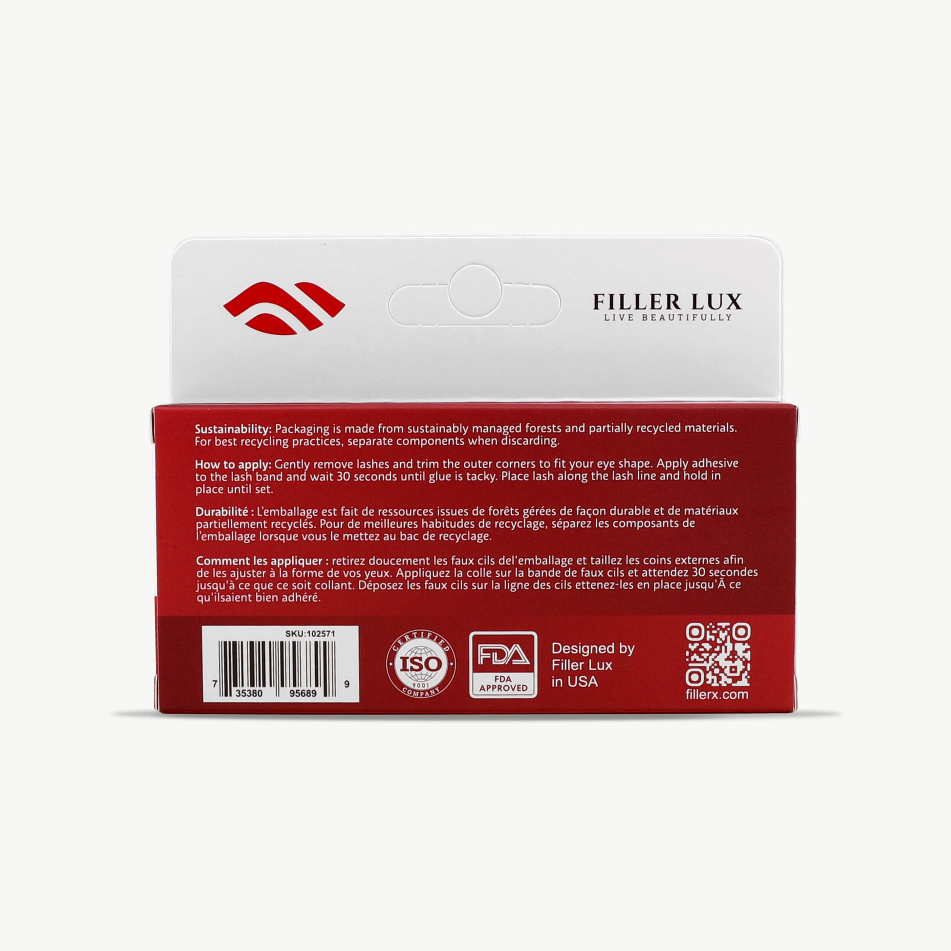 Magnetic Cat Eye False Eyelashes - Filler Lux
