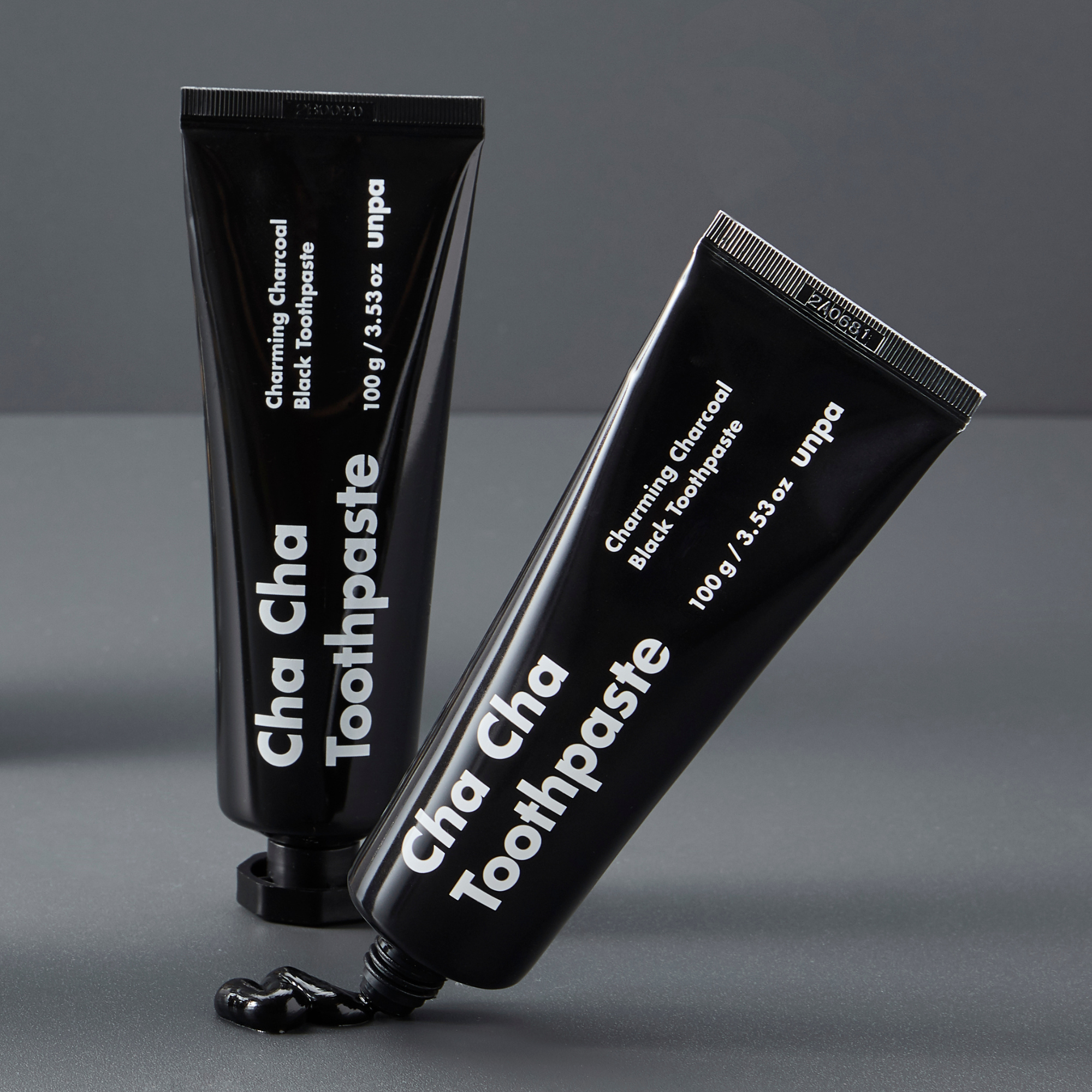 Cha Cha Charcoal Mint Toothpaste - Filler Lux