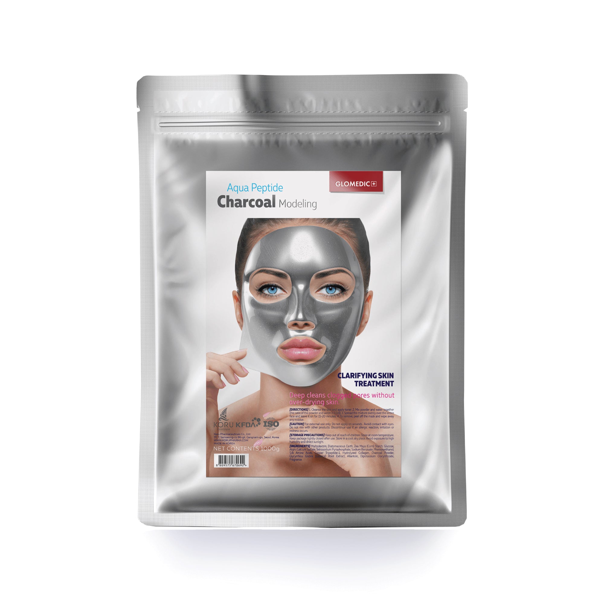 Glomedic Charcoal Alginate Mask - Filler Lux