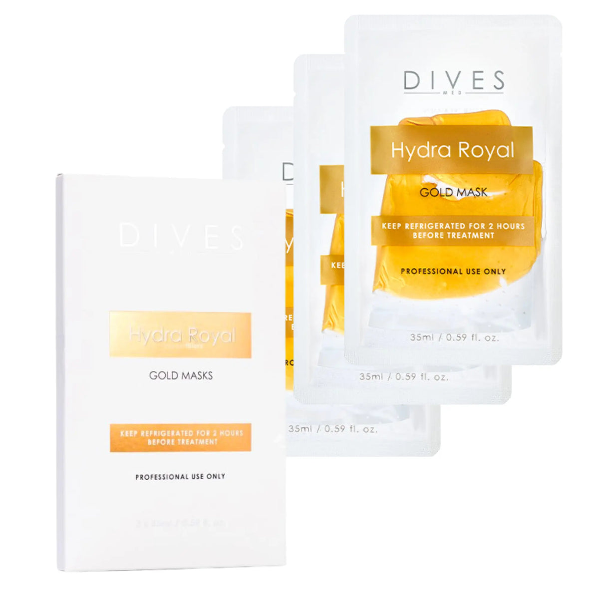 Hydra Royal Gold Mask Dives Med
