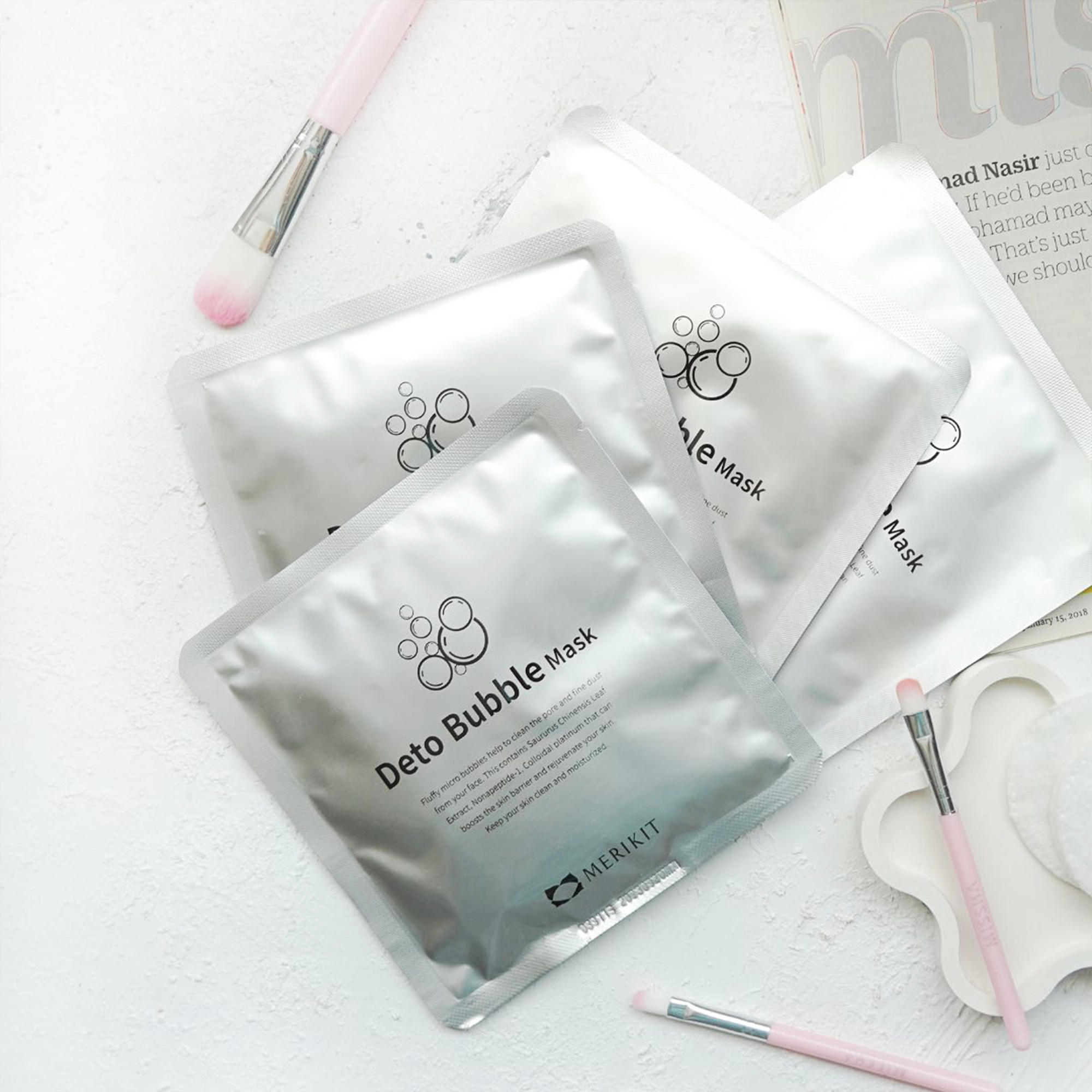 Merikit Deto Bubble Mask - Filler Lux