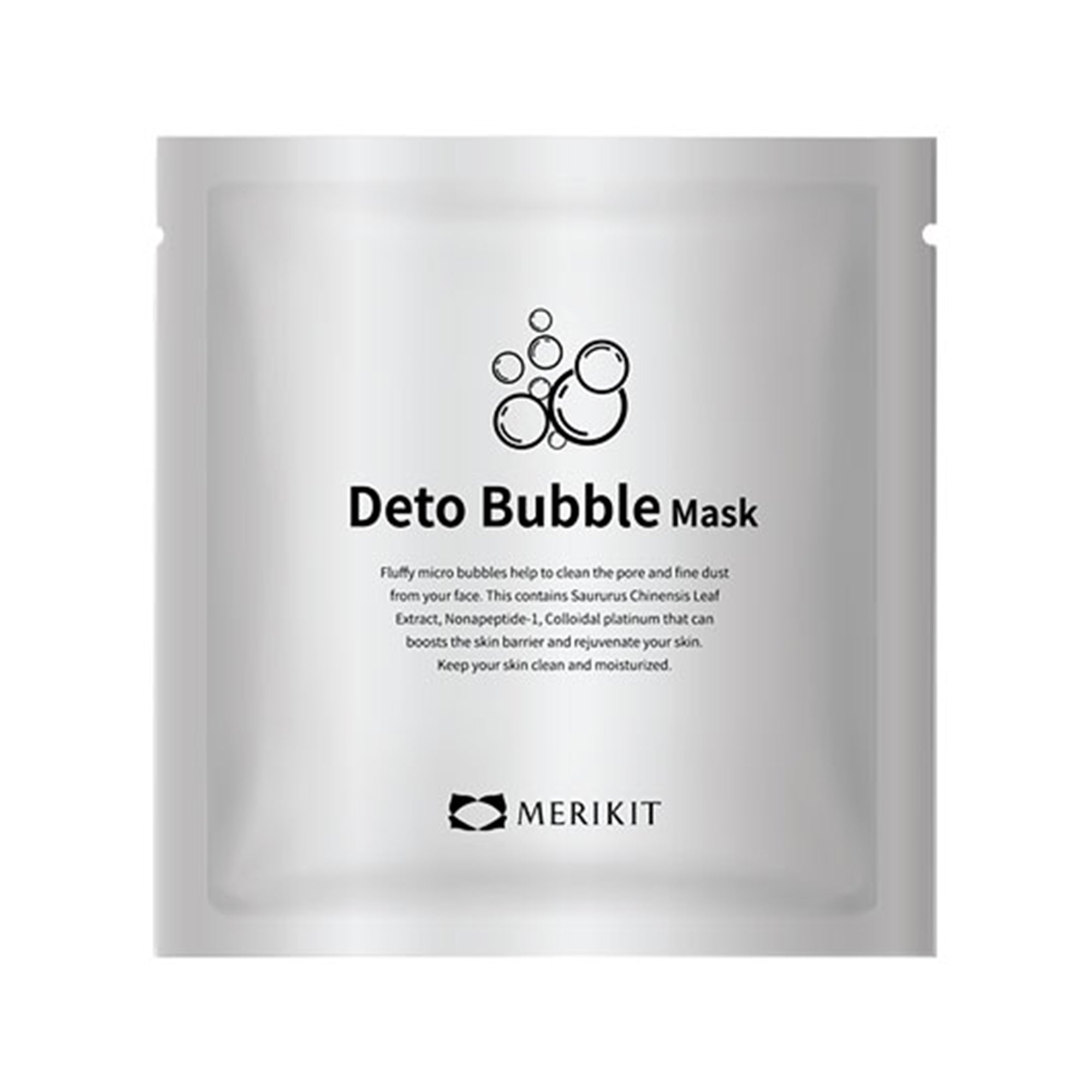 Merikit Deto Bubble Mask - Filler Lux