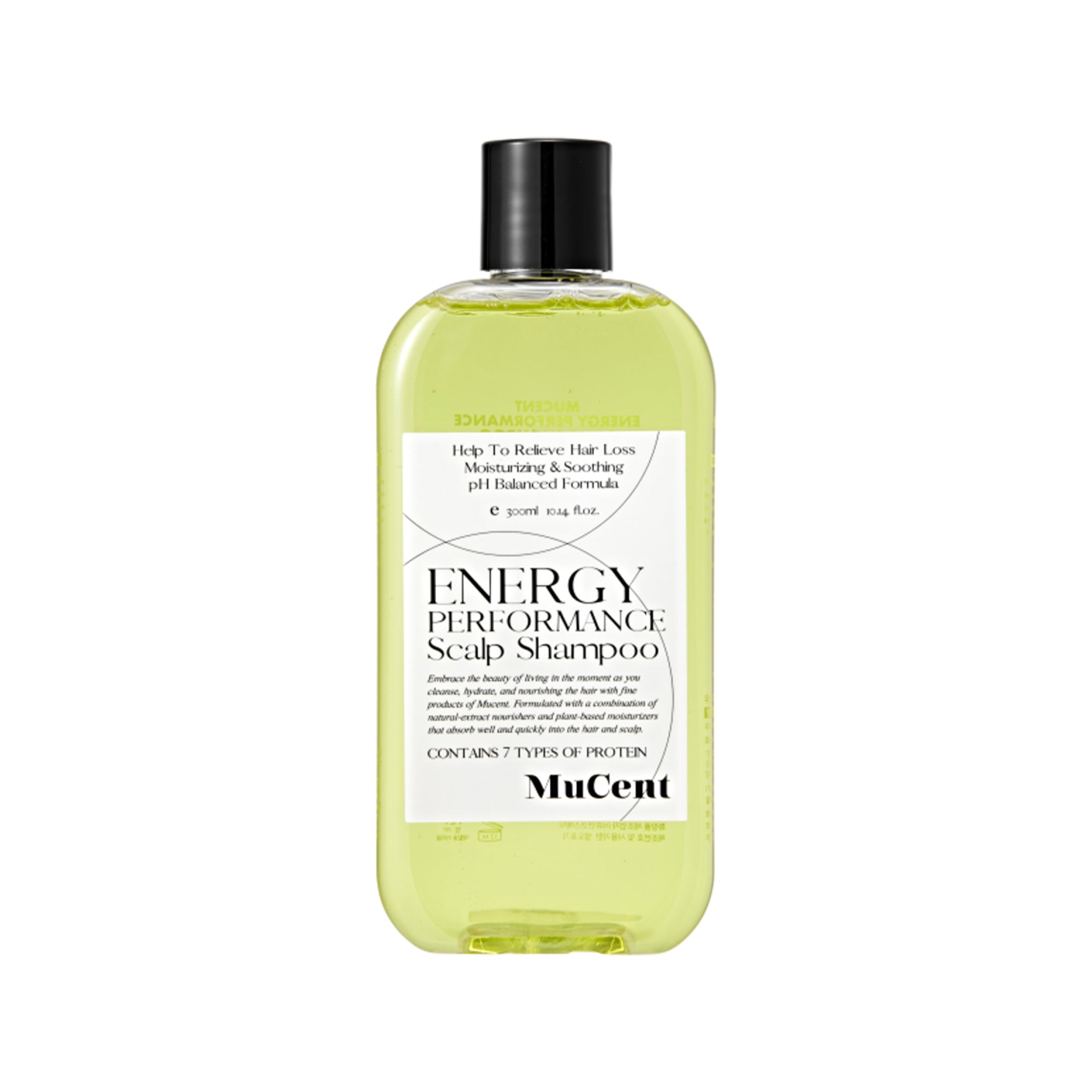 Mucent Energy Performance Scalp Shampoo 300 - Filler Lux