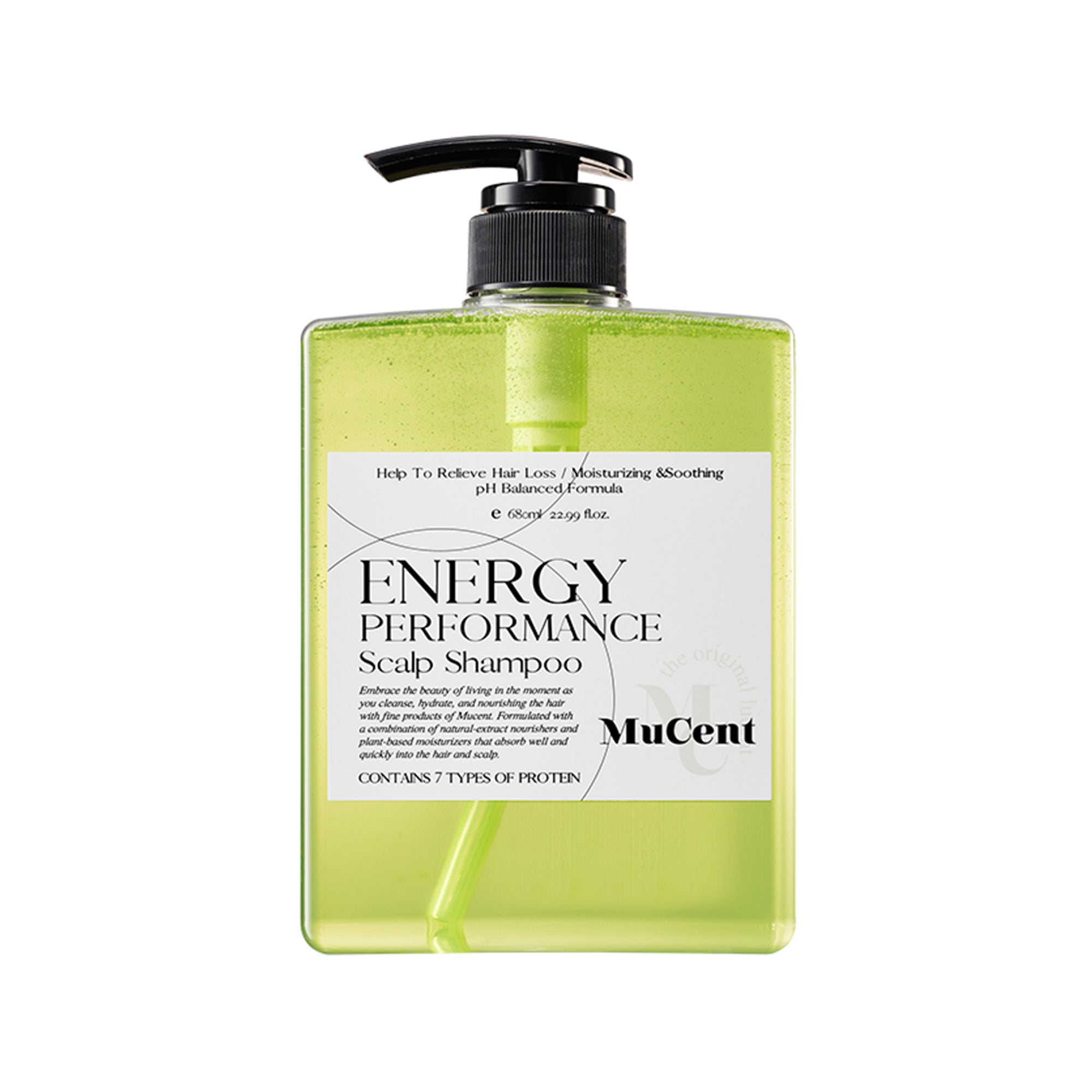 Mucent Energy Performance Scalp Shampoo 680 - Filler Lux