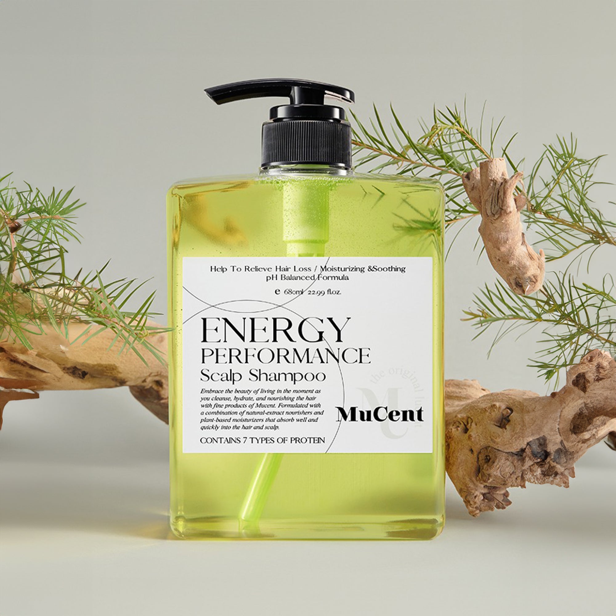 Mucent Energy Performance Scalp Shampoo 680 - Filler Lux