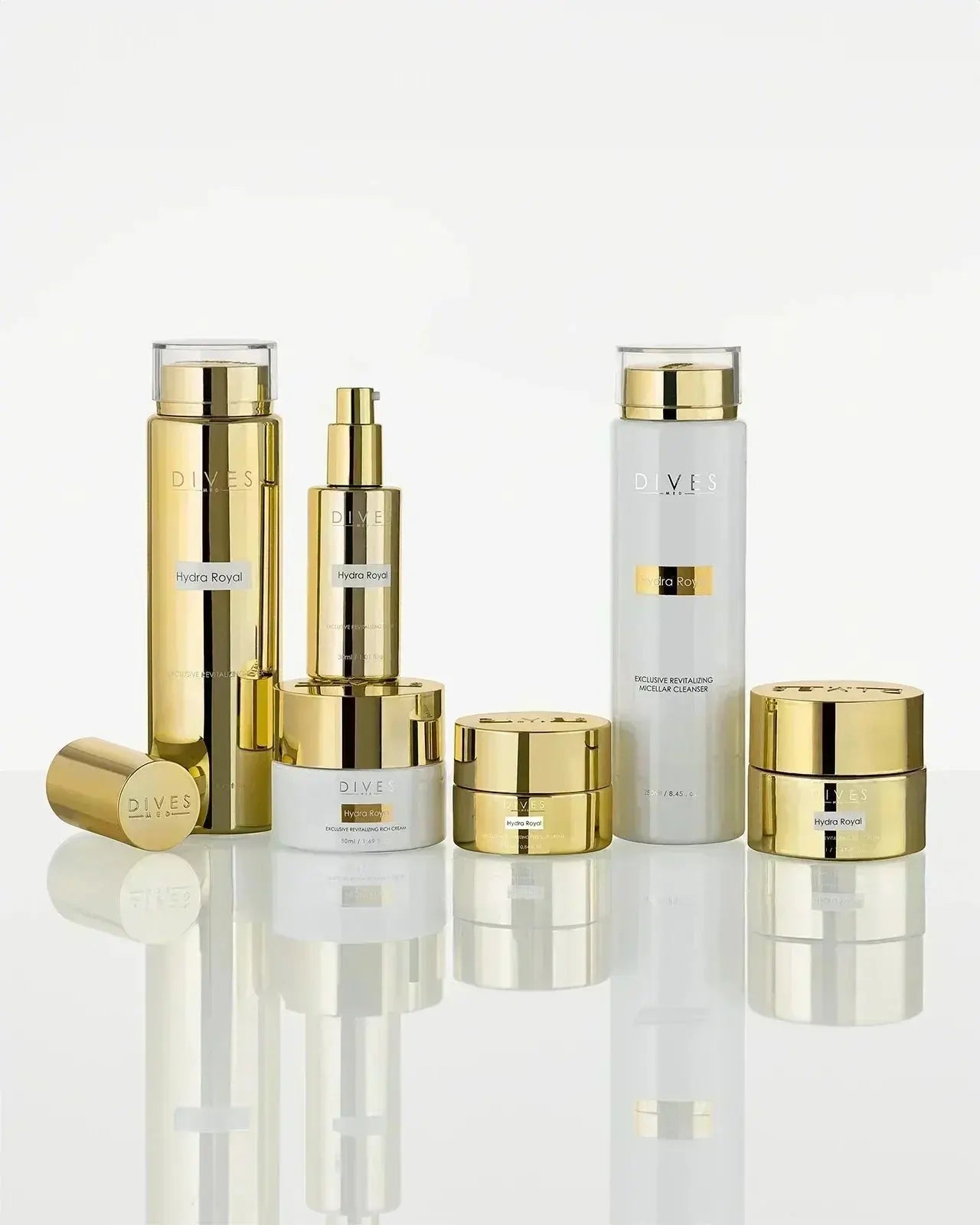 Dives Med Hydra Royal  — Mother Of Pearl Extract-Based Luxury Skincare Collection Filler Lux