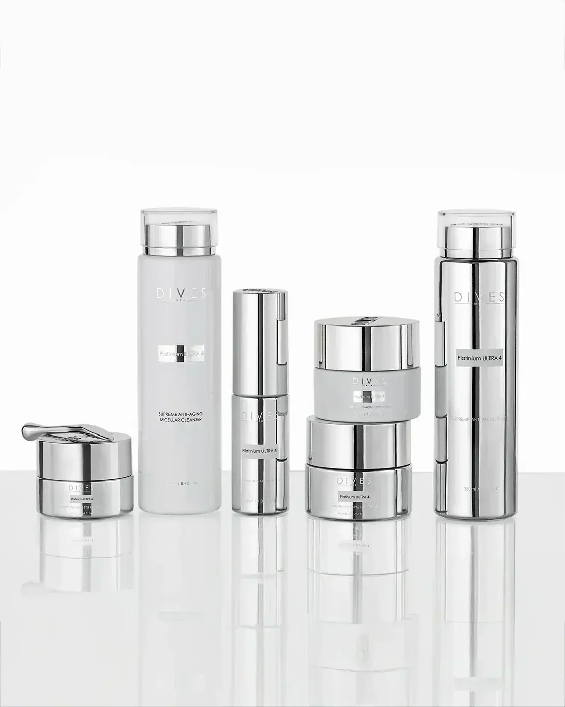 Dives Med Platinium Ultra 4 — Hyaluronic Acid-Based Luxury Skincare Collection Filler Lux