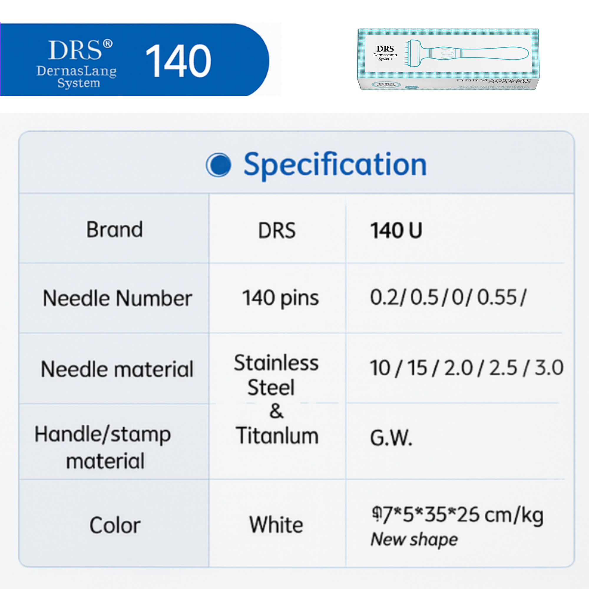 Derma Stamp DRS 140
