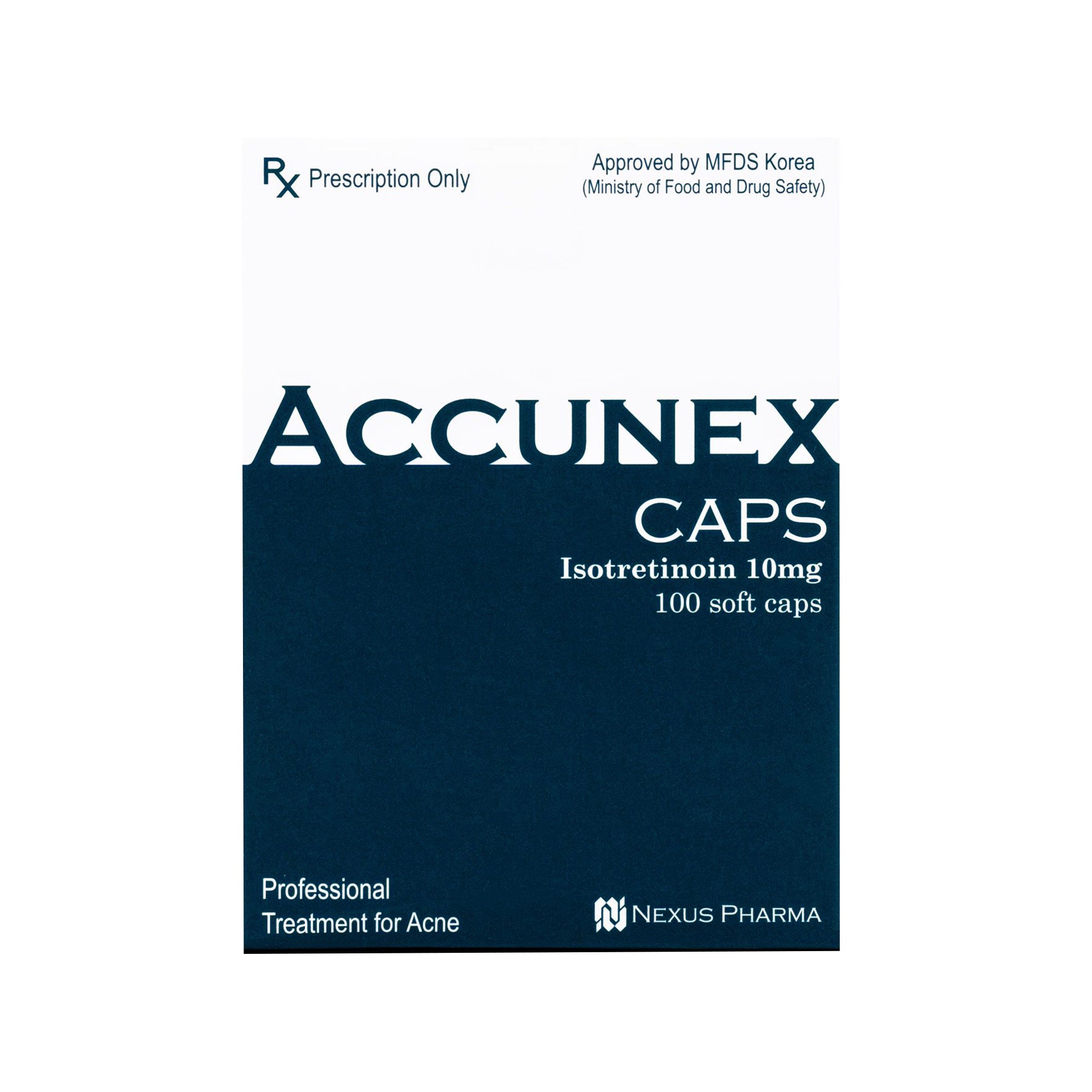 Accunex Isotretinoin Soft Caps