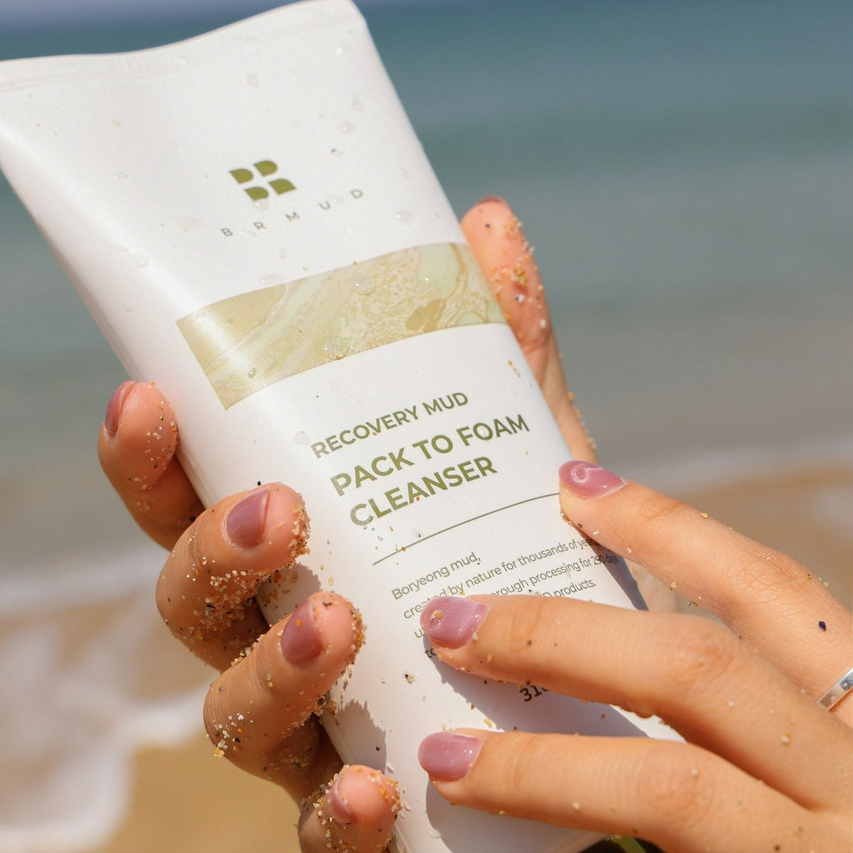 BRMUD Recovery Mud Pack to Foam Facial Cleanser