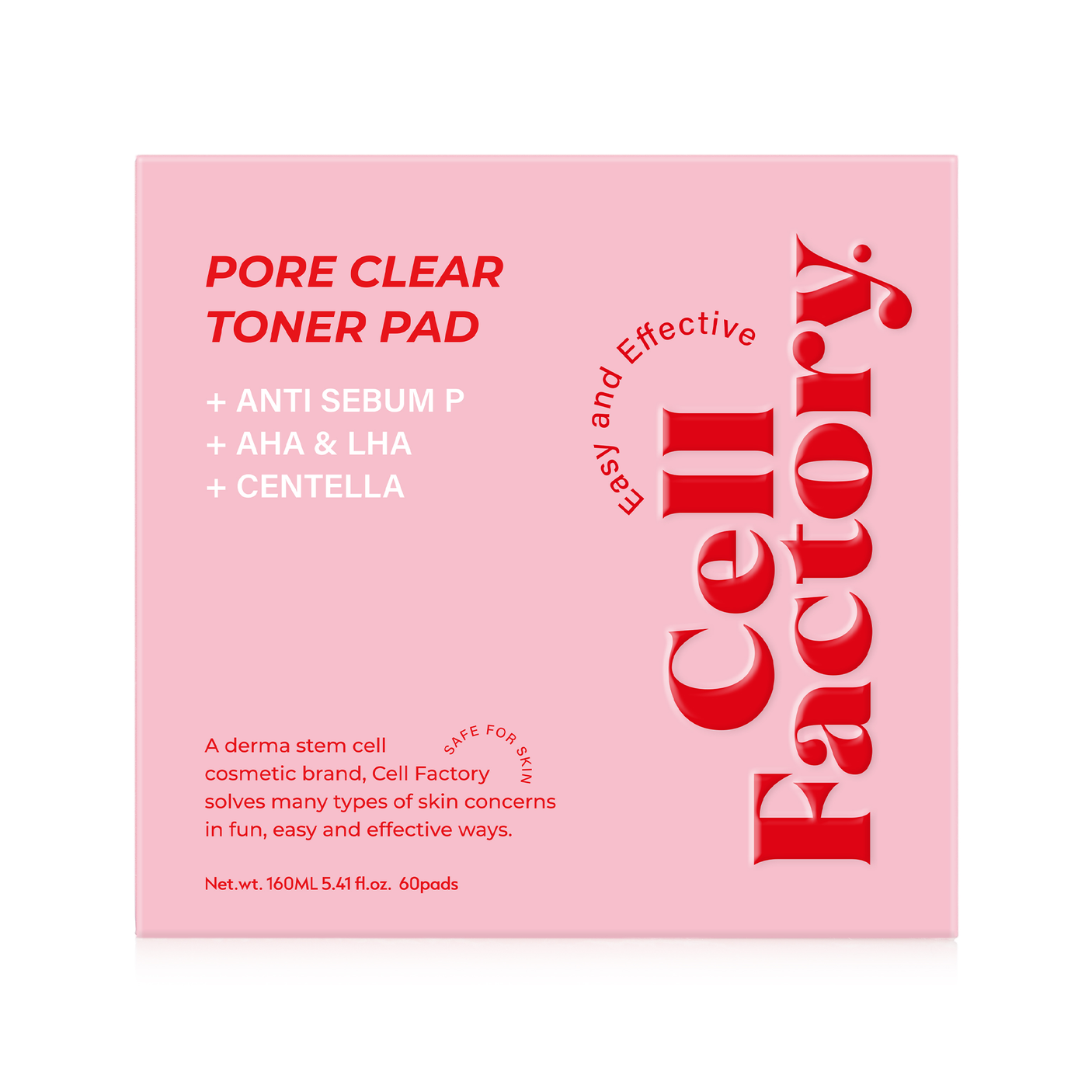 Cell Factory Pore Clear Toner Pad