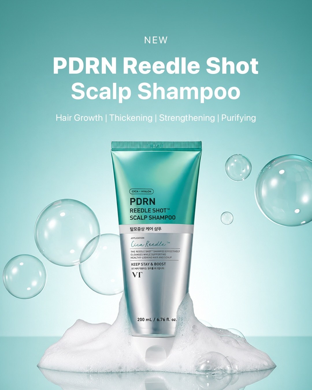 VT PDRN Reedle Shot Scalp Shampoo