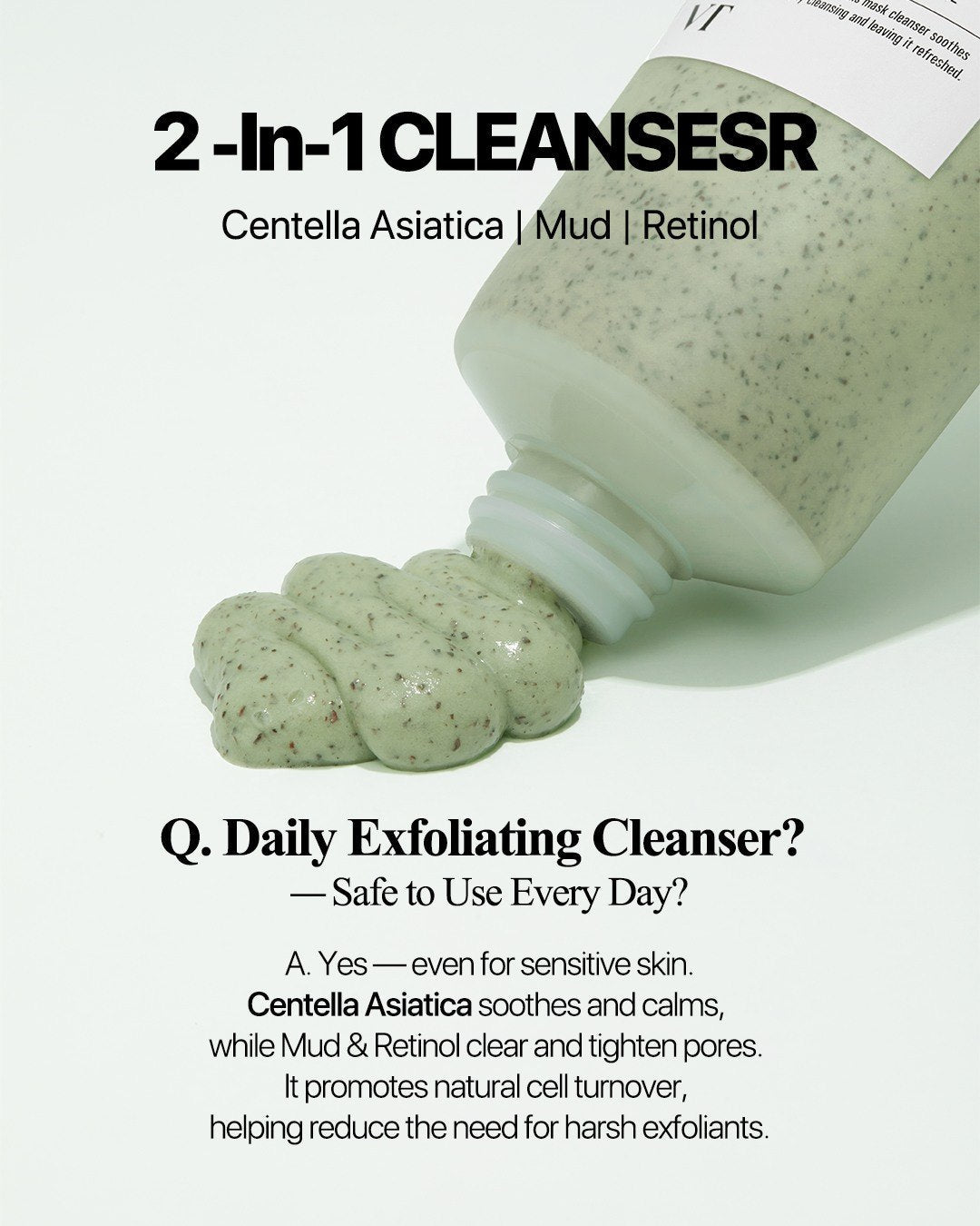 VT Cica Mask Cleanser