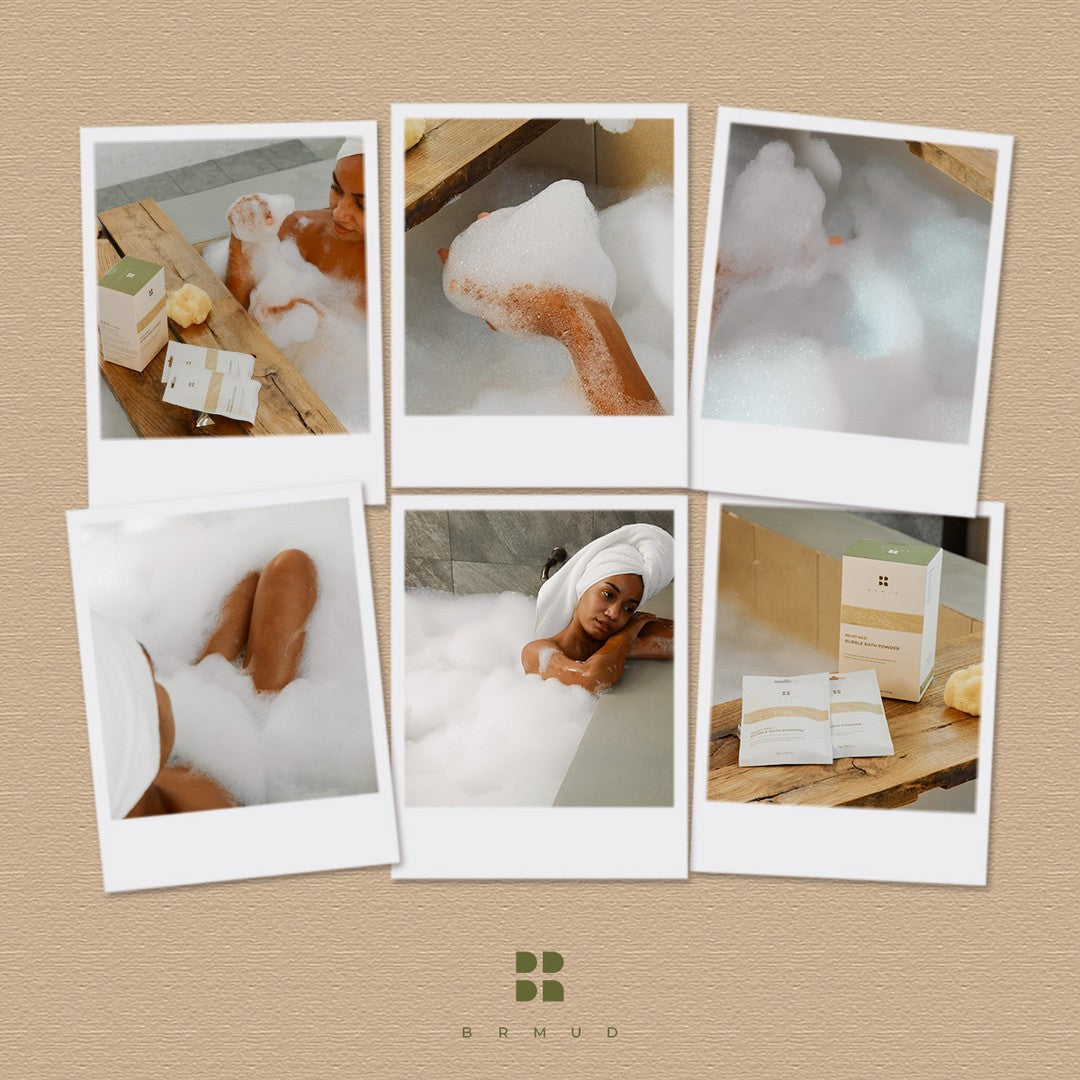 BRMUD Relief Mud Bubble Bath Powder