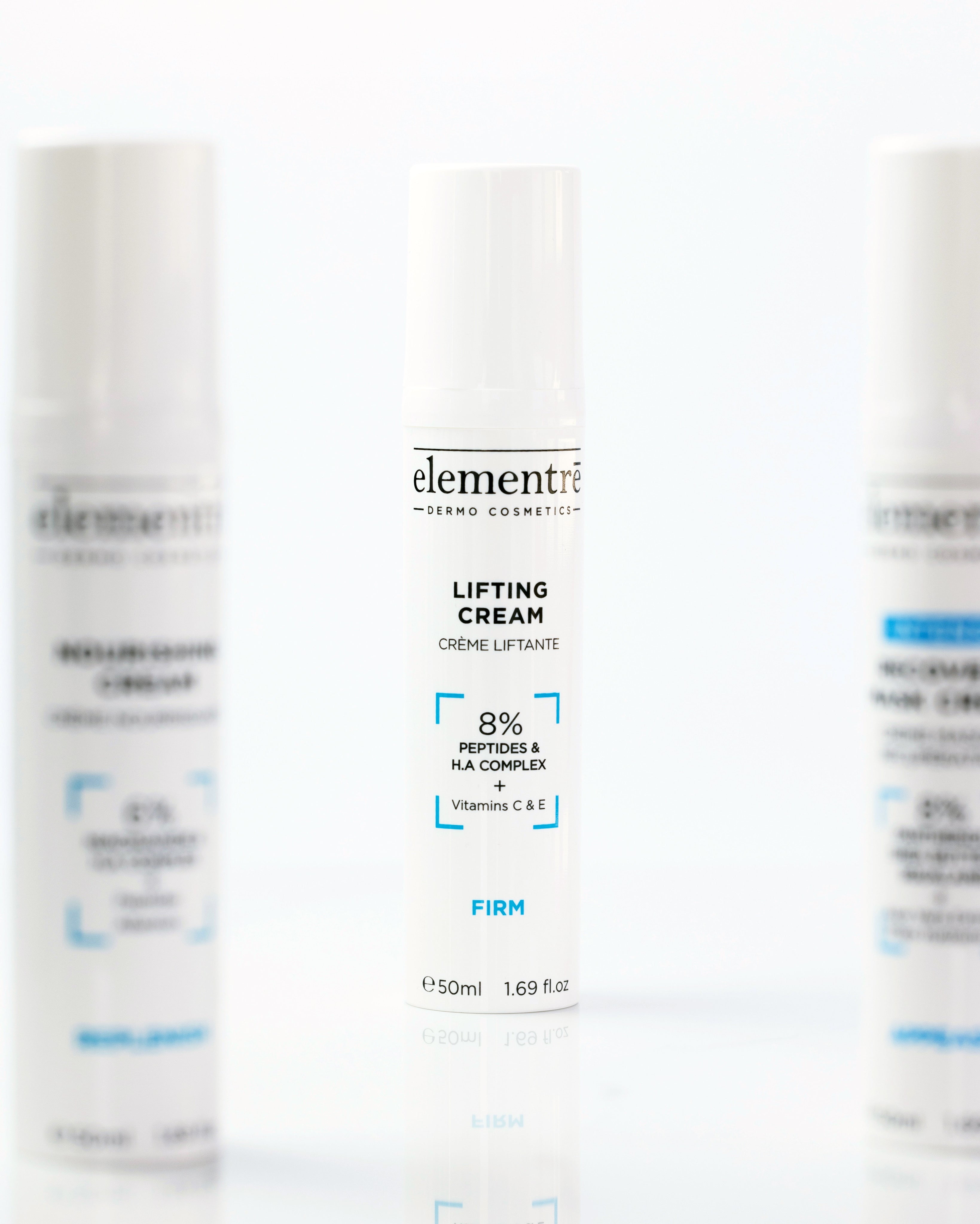 Elementre 8% Peptides & Hyaluronic Acid Lifting Cream | – Filler Lux