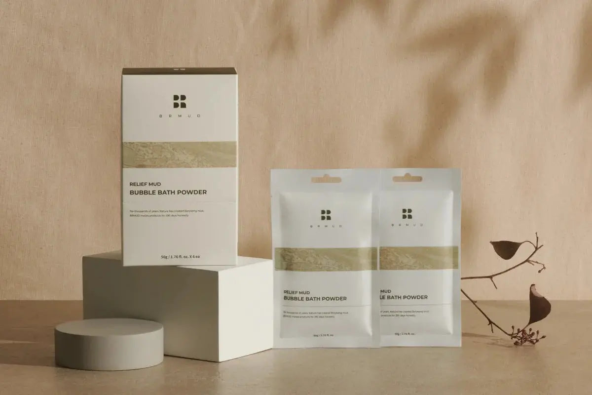BRMUD Relief Mud Bubble Bath Powder BRMUD