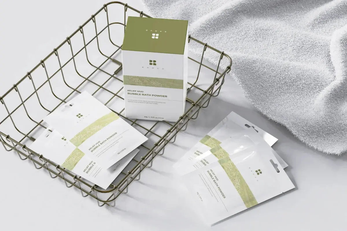 BRMUD Relief Mud Bubble Bath Powder BRMUD