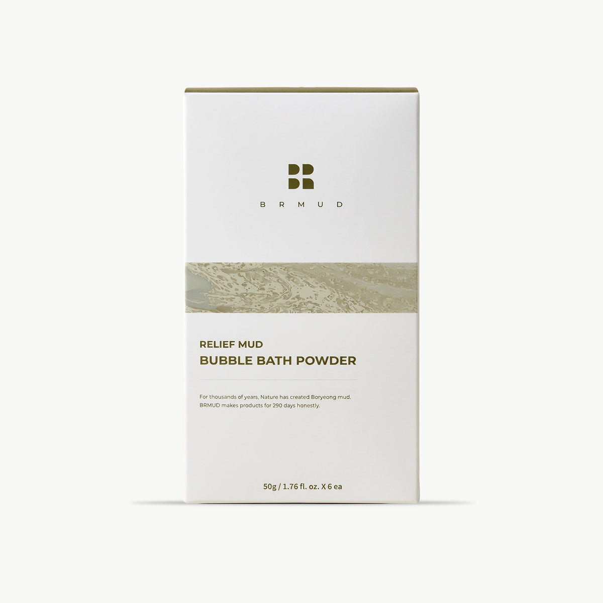 BRMUD Relief Mud Bubble Bath Powder