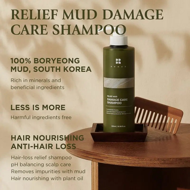 BRMUD Relief Mud Damaged Care Shampoo BRMUD