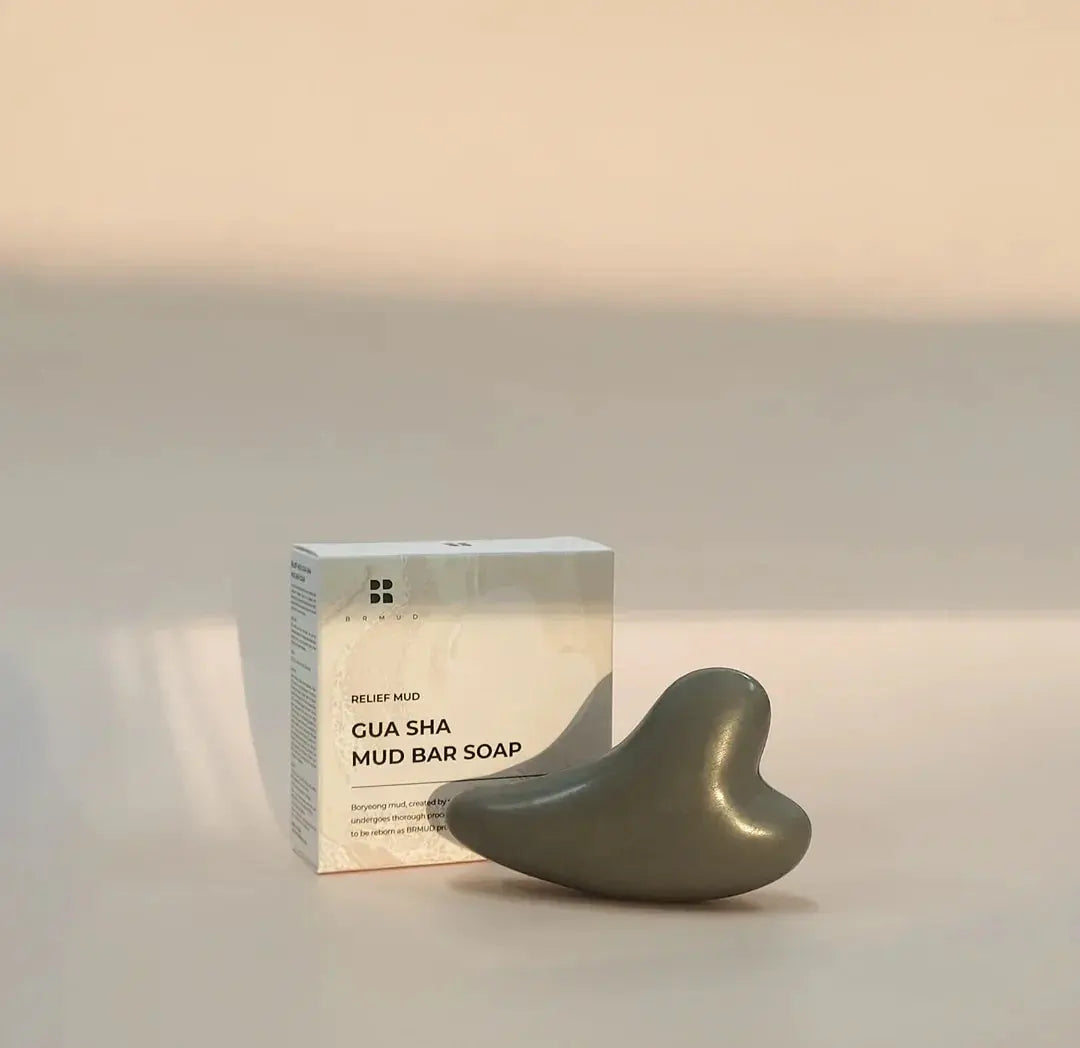BRMUD Relief Mud Gua Sha Mud Bar Soap BRMUD