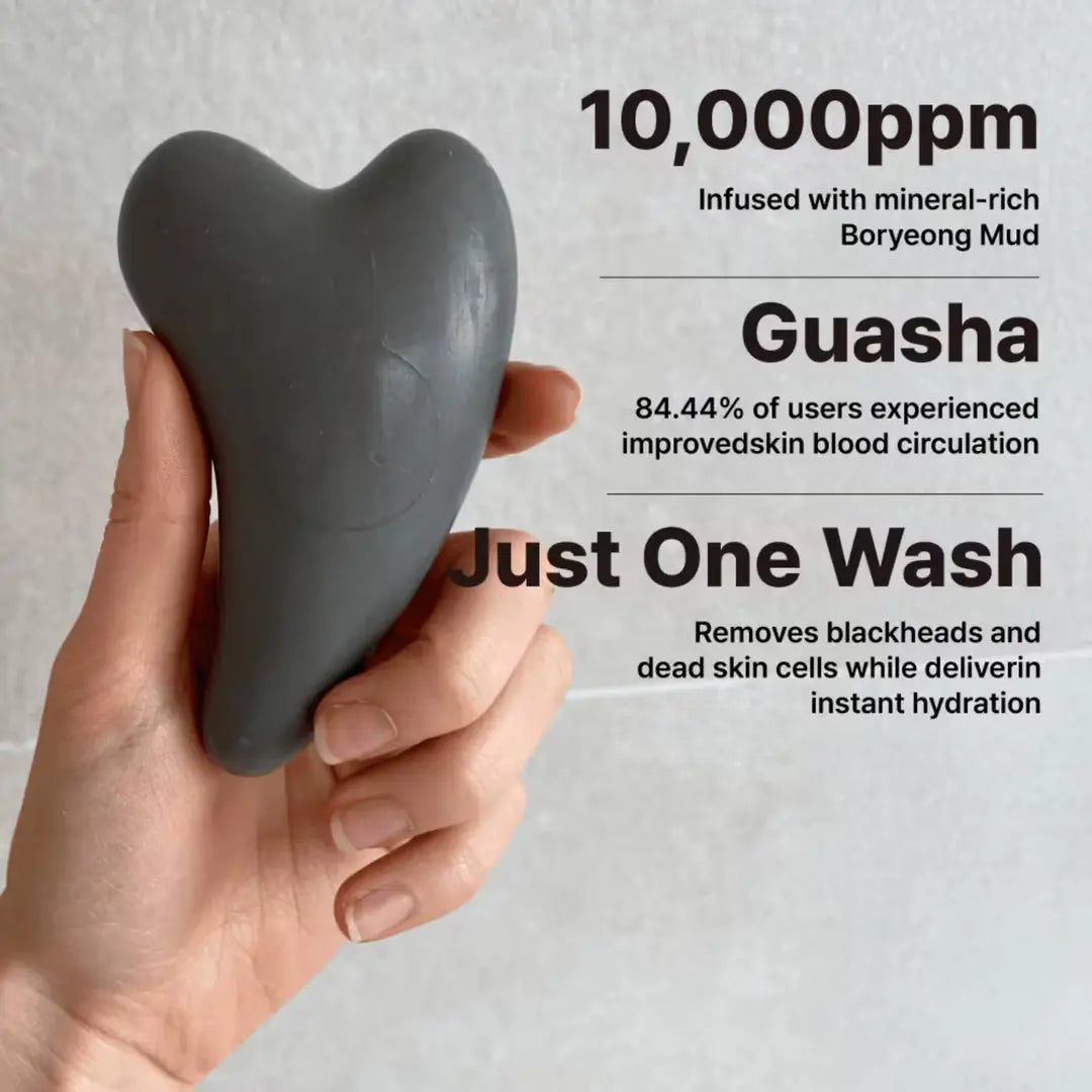 BRMUD Relief Mud Gua Sha Mud Bar Soap BRMUD