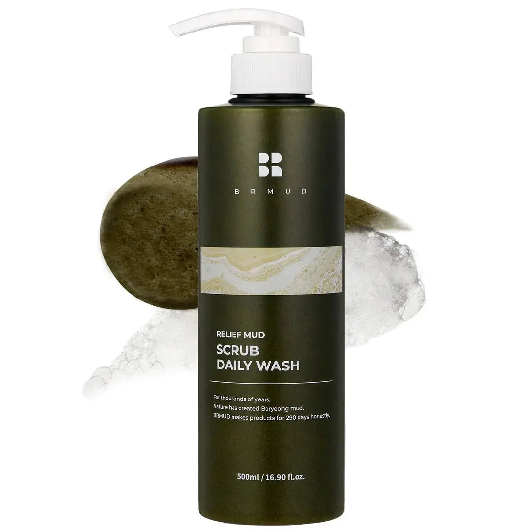 BRMUD Relief Mud Scrub Daily Body Wash BRMUD