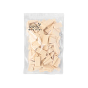 Packaged wooden items with BELOTY branding on a white background