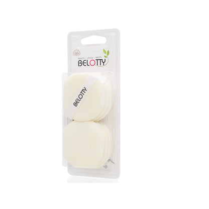Two white balls in a clear package with 'Belotti' branding on a white background