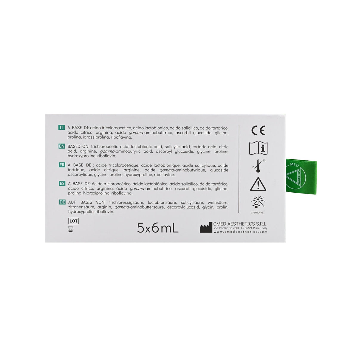 BioRePeelCl3 FND - Filler Lux™ - PEELING - CMed Aesthetics S.r.l.