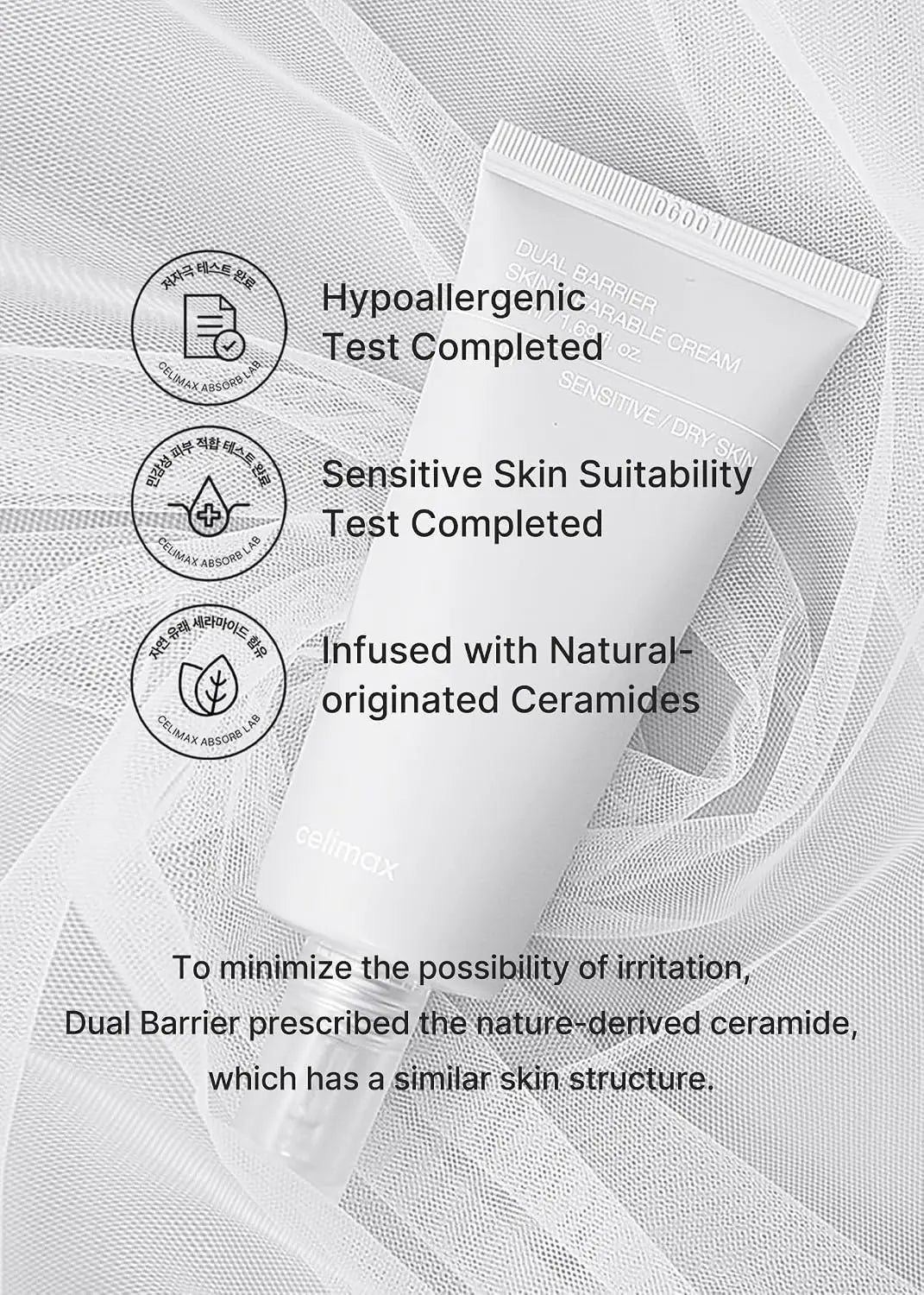 Celimax Dual Barrier Skin Wearable Cream Celimax