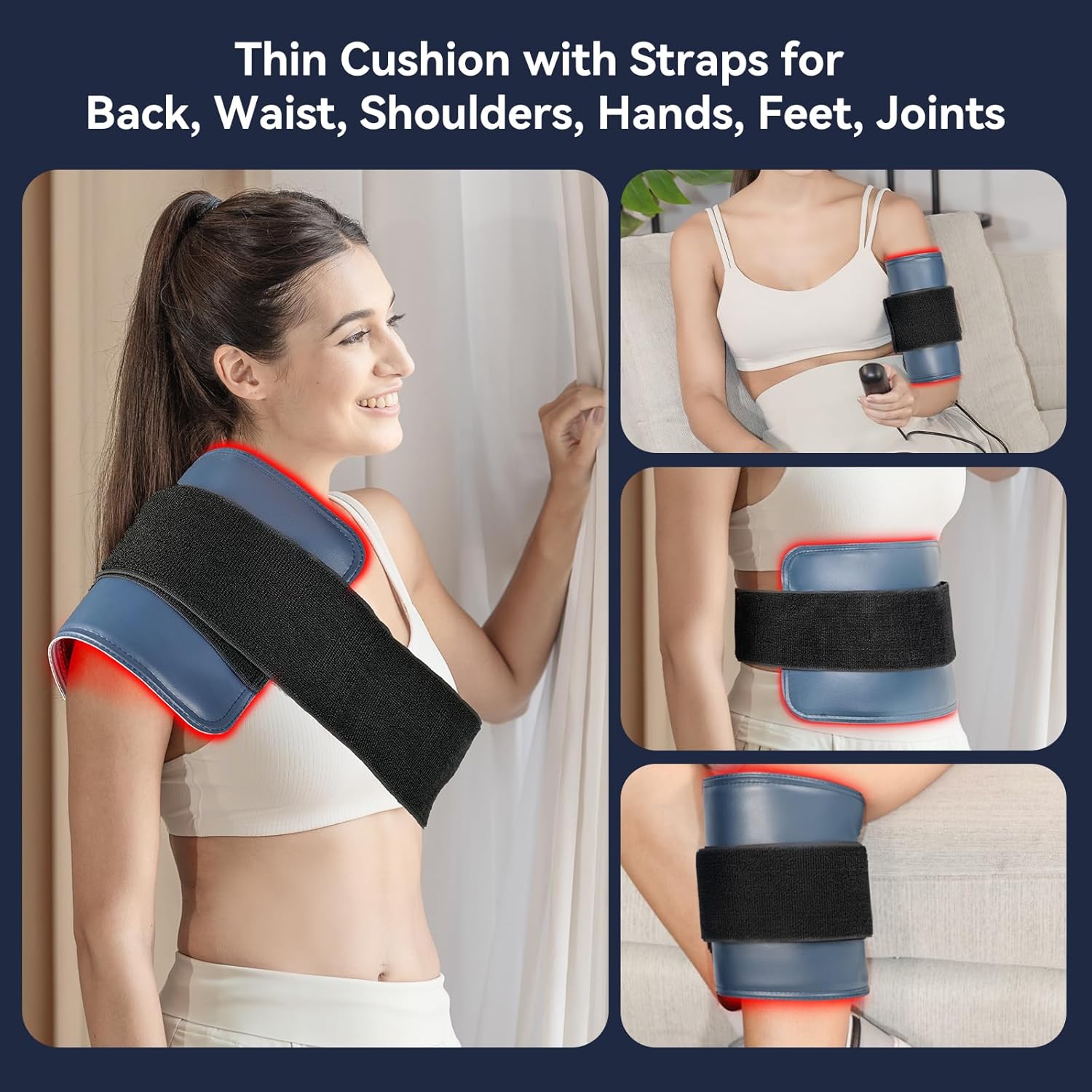 Detachable LED Light Therapy Pad