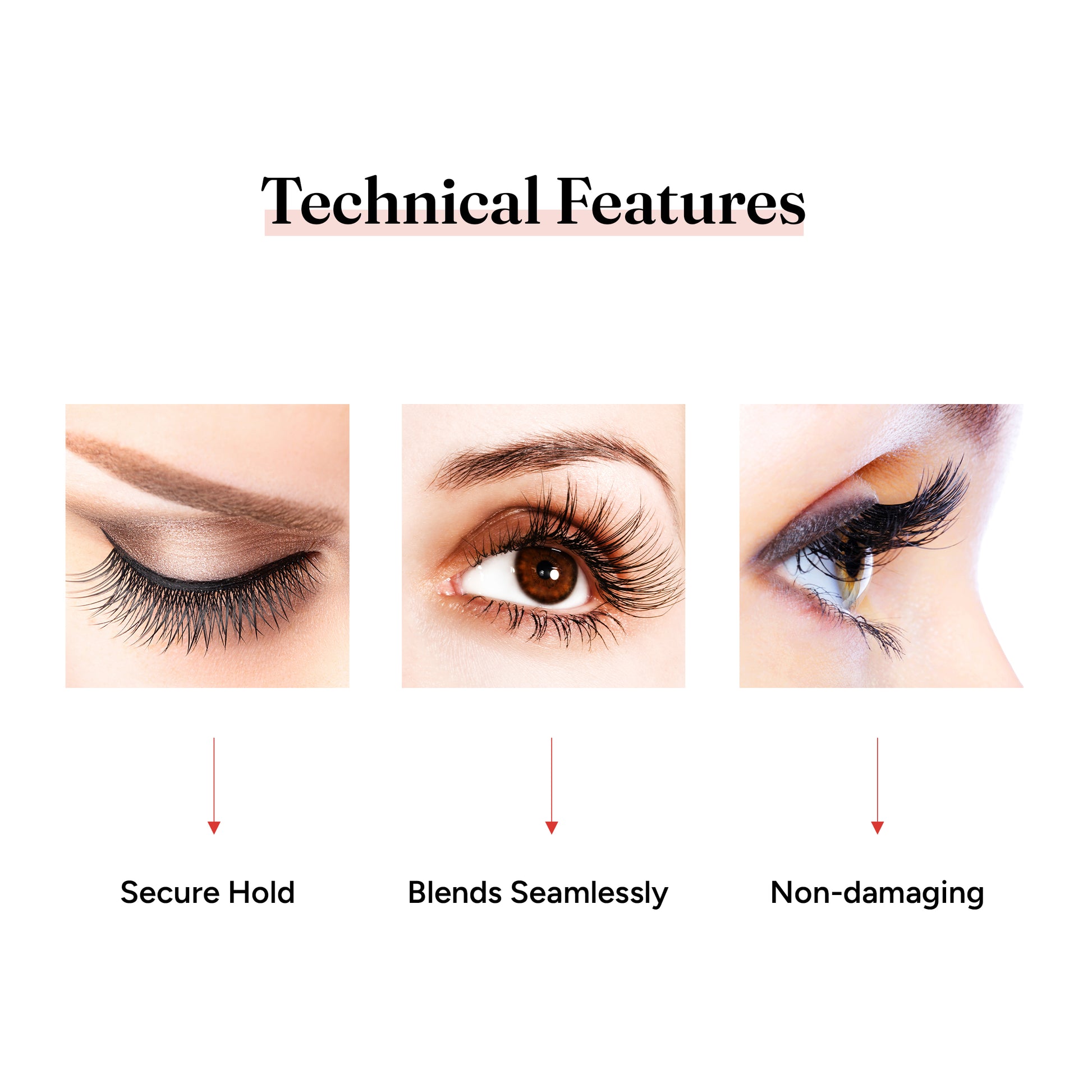 Doll Eye False Eyelashes - Filler Lux