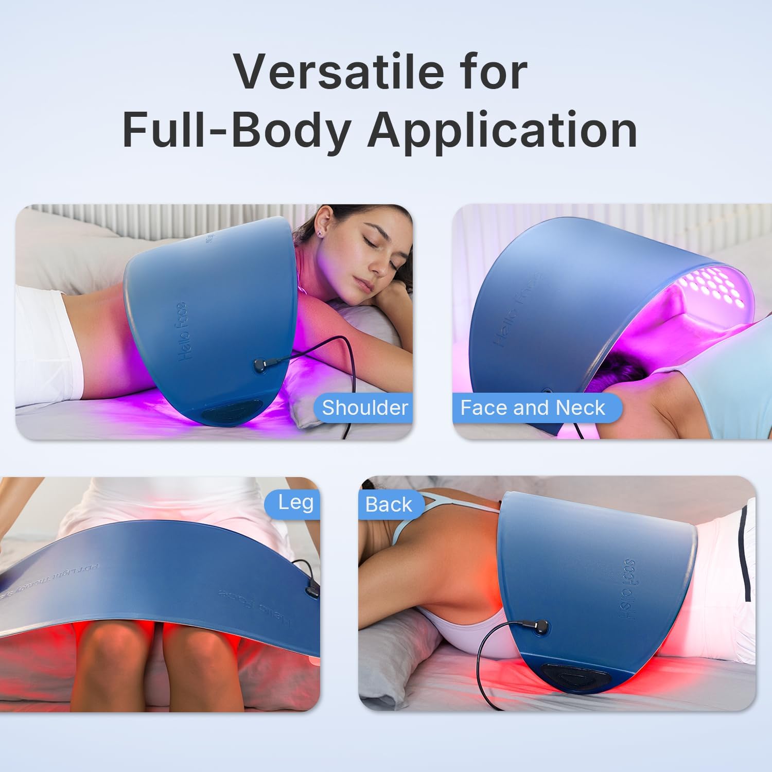 Face & Neck LED Light Therapy Mask