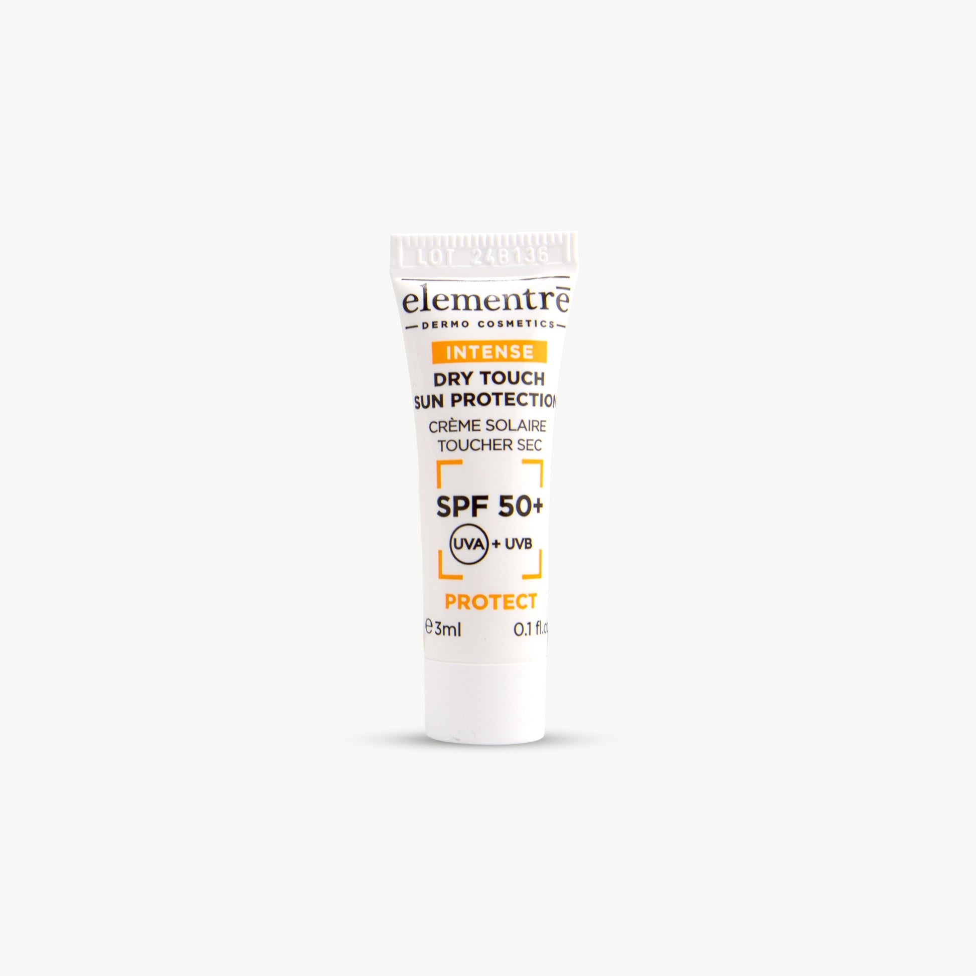 Free Sample Elementre Dry Touch Sun Protection (3mL) elementre