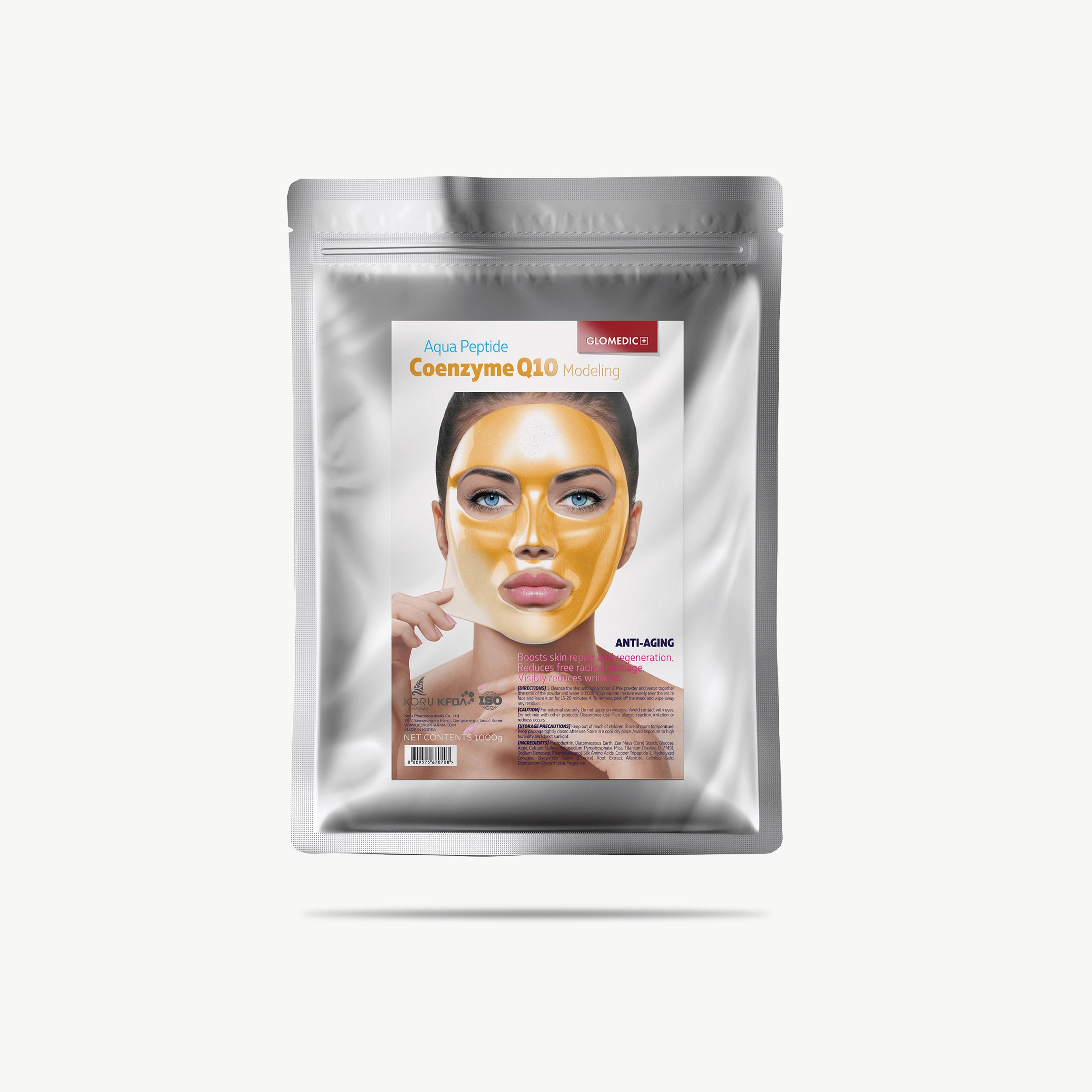 Glomedic Coenzyme Q10 Alginate Mask - Filler Lux
