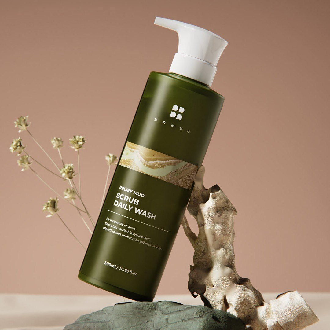 BRMUD Relief Mud Scrub Daily Body Wash