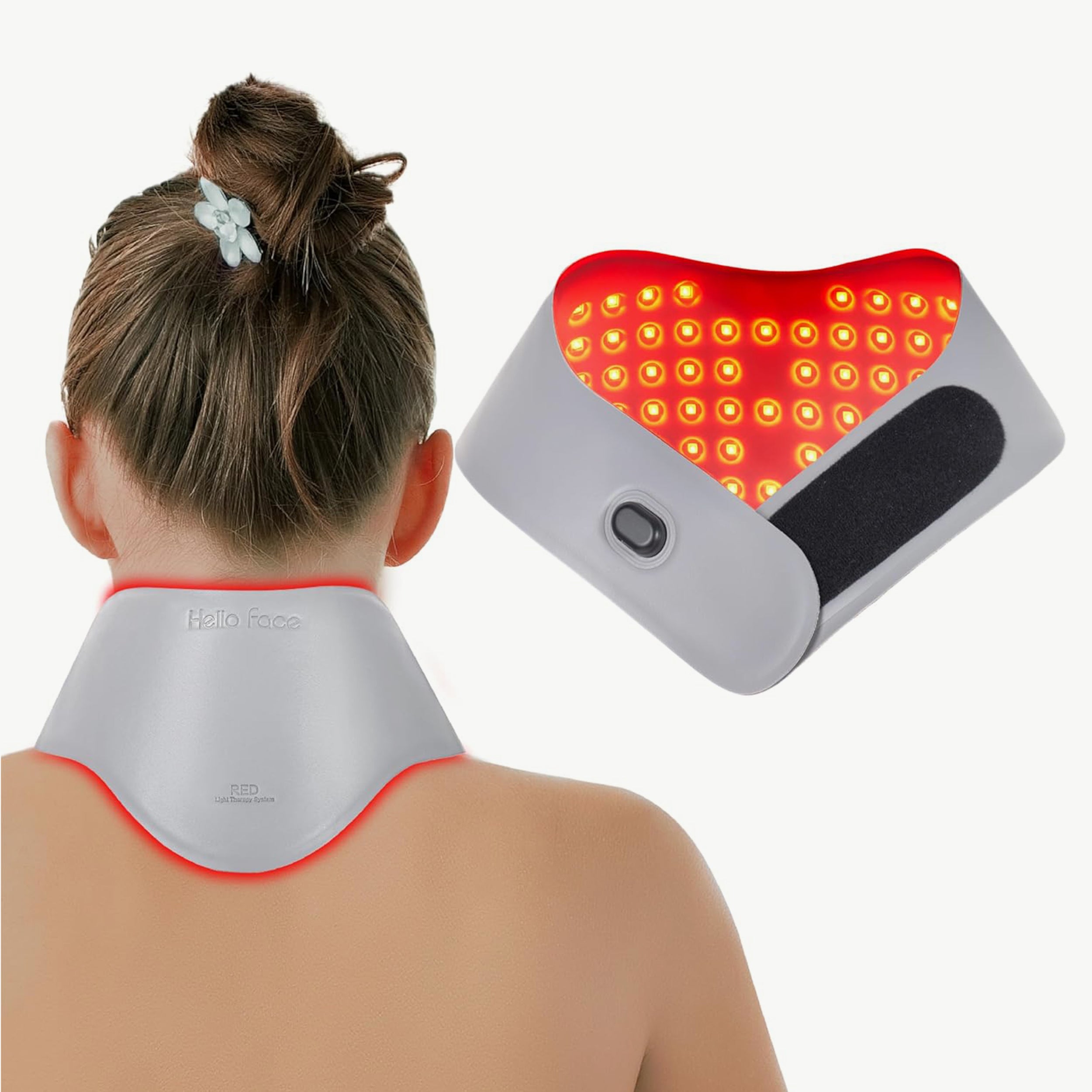 LED Light Therapy for Neck