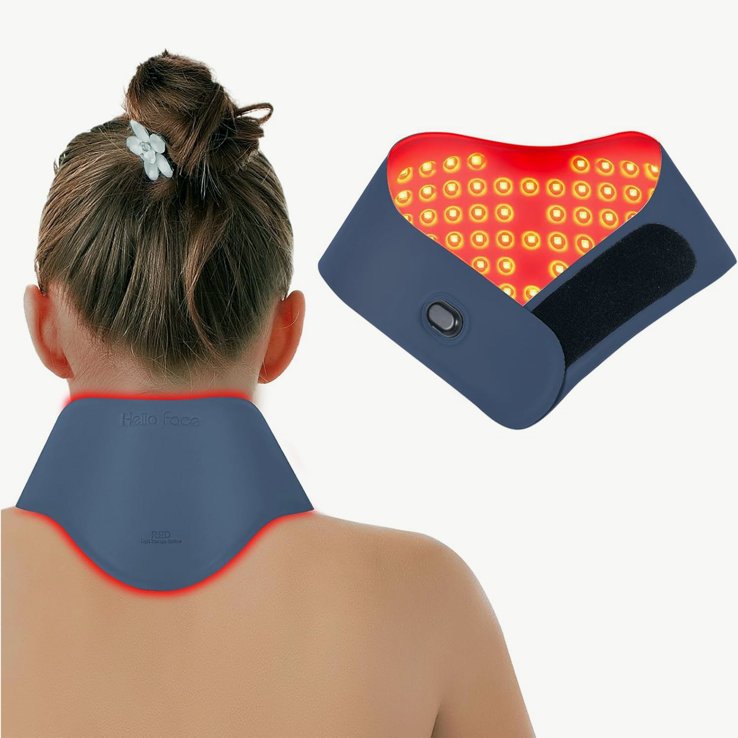 LED Light Therapy for Neck