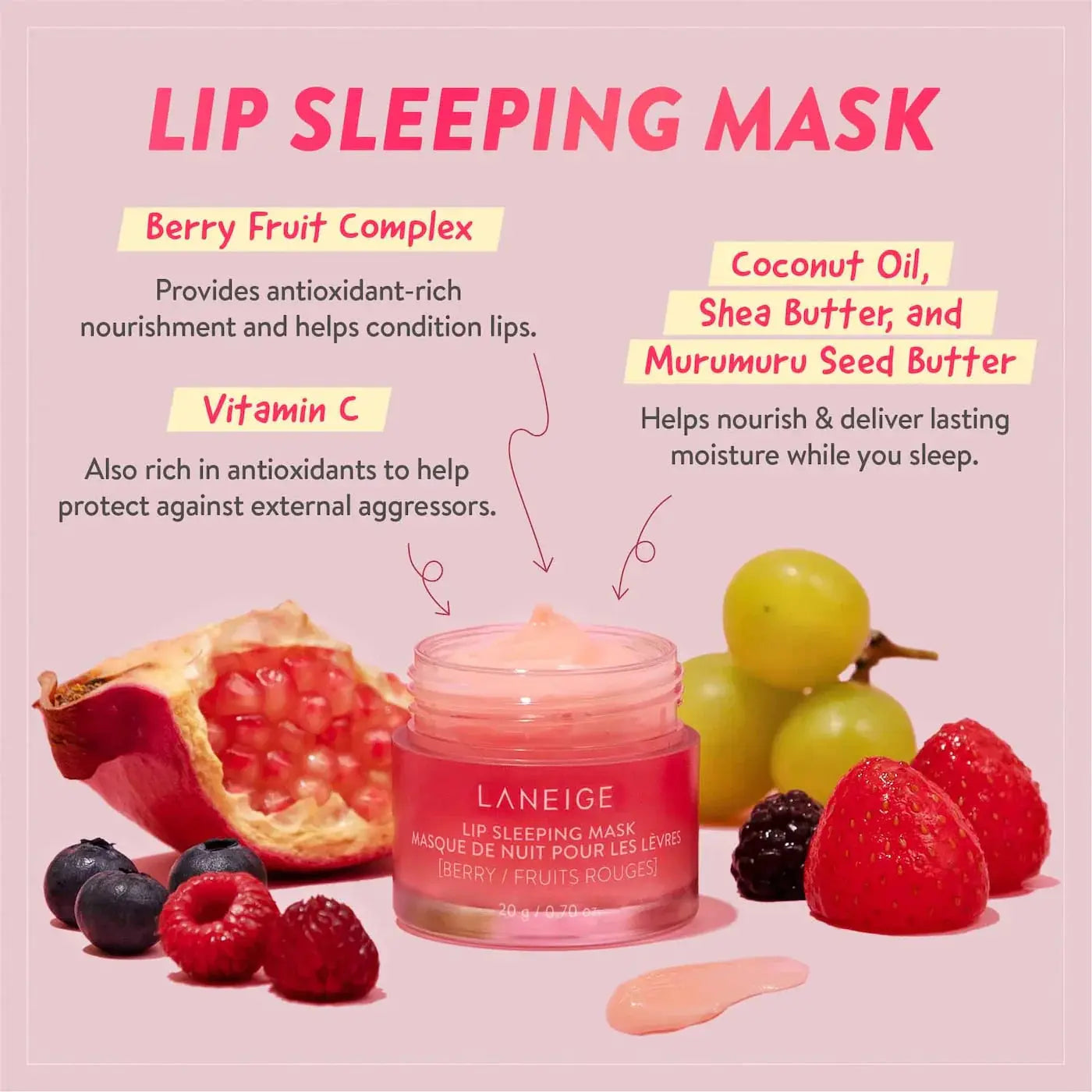 Laneige Lip Sleeping Mask - Filler Lux