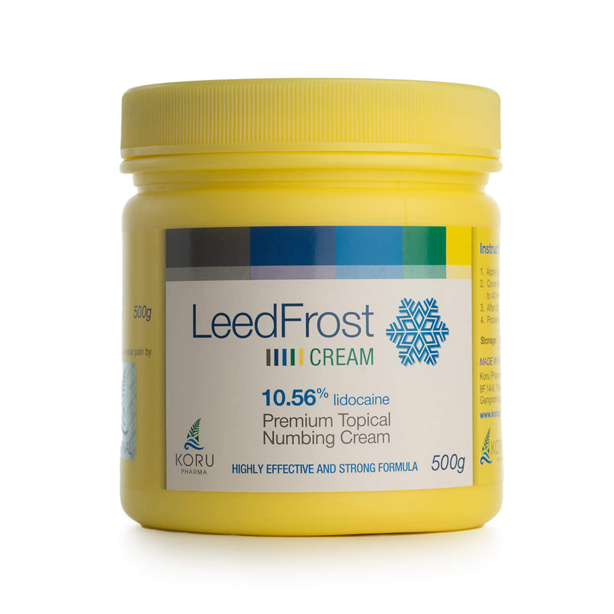 LeedFrost Lidocaine Cream