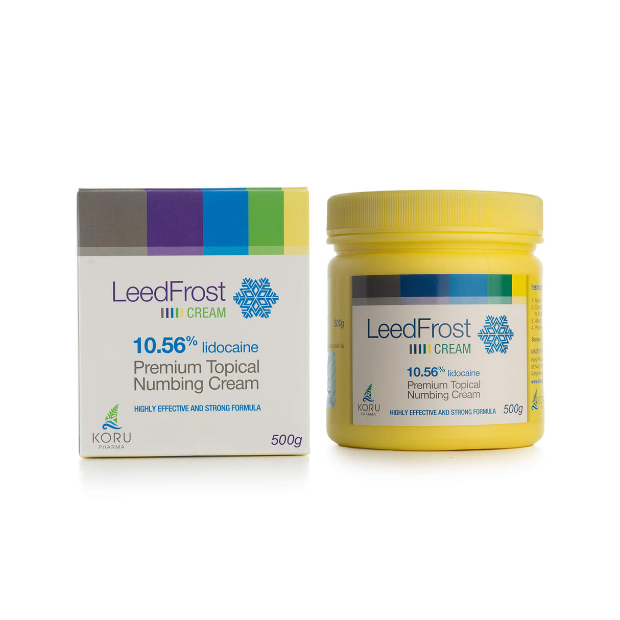 LeedFrost Lidocaine Cream