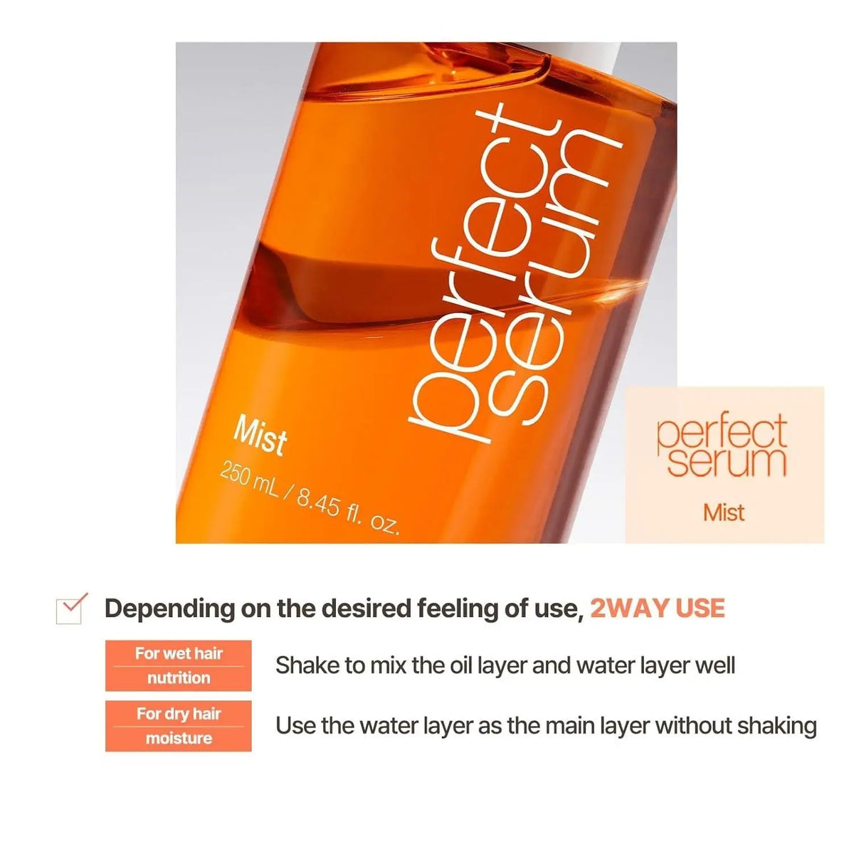 Mise en Scene Perfect Serum Leave In Conditioner - Filler Lux