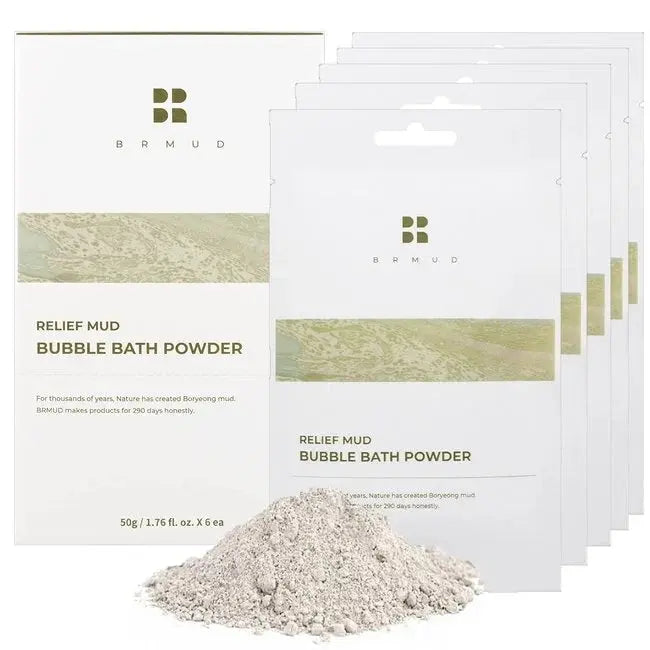 BRMUD Relief Mud Bubble Bath Powder BRMUD
