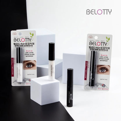 Brush-on Eyelash Adhesive