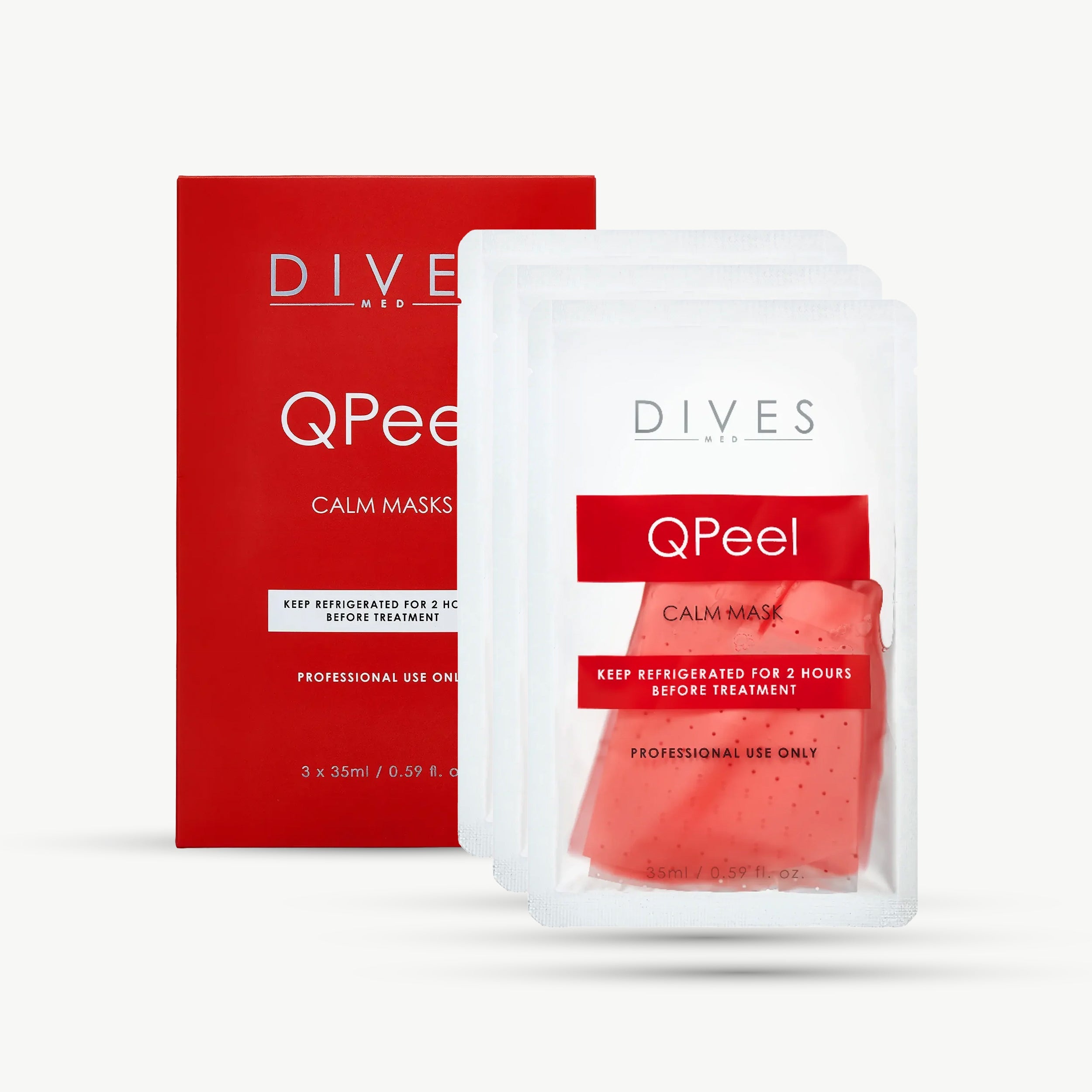 Qpeel After Treatment Calm Masks Dives Med