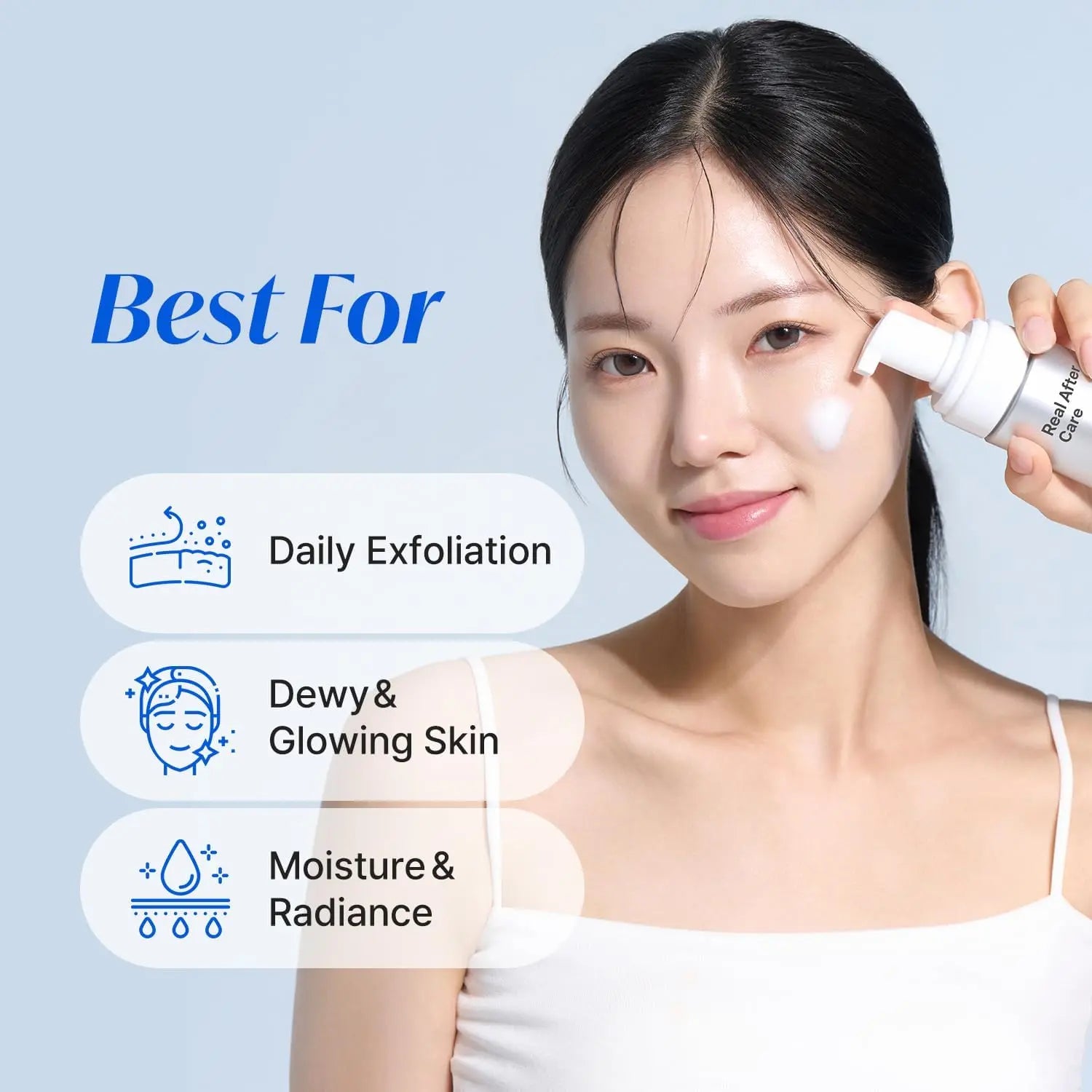 Real After Care Bubble Glow Toner id PLACOSMETICS