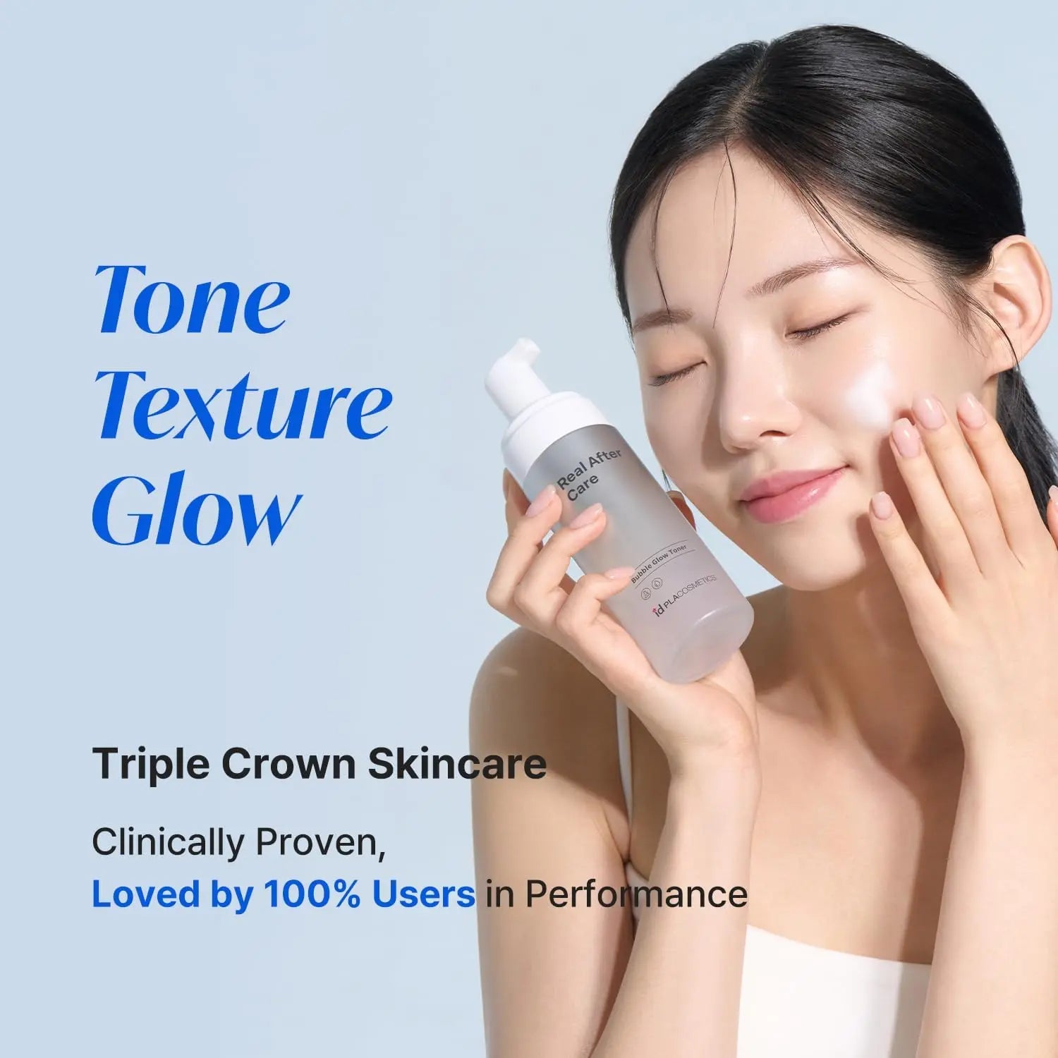 Real After Care Bubble Glow Toner id PLACOSMETICS